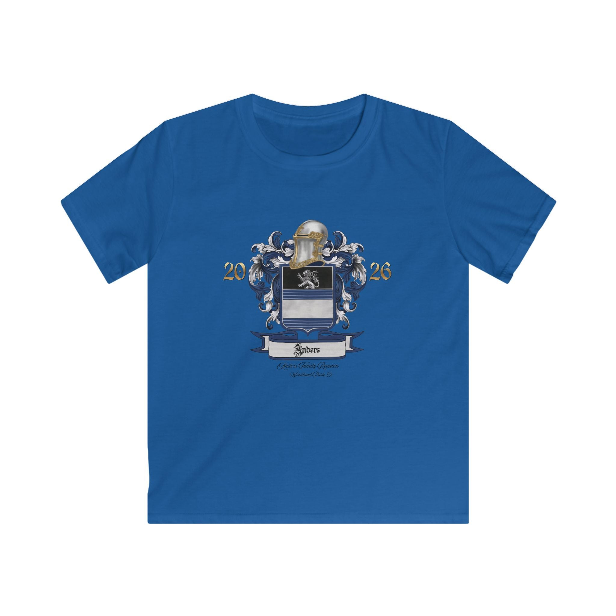 Anders Family Crest Kids Tee (simple)