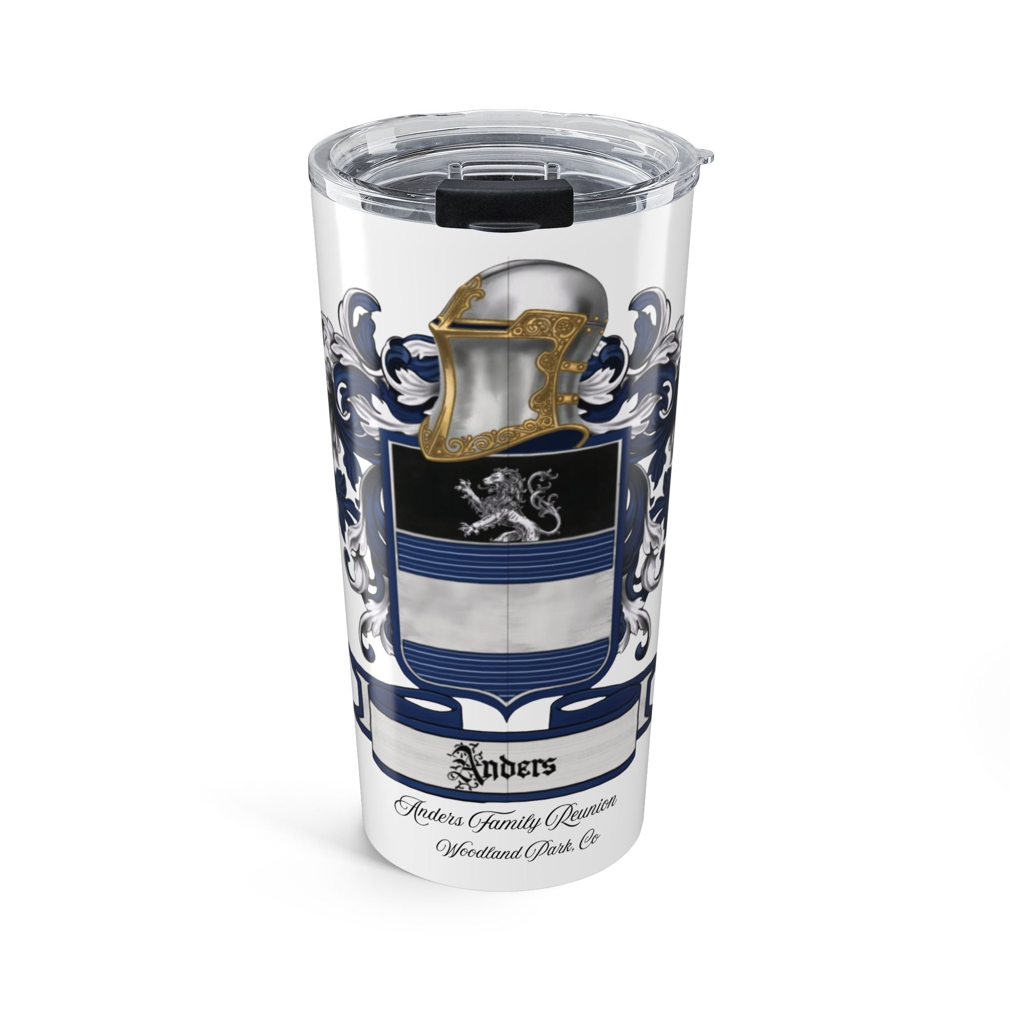 Anders Family Crest Tumbler 20oz (Simple)