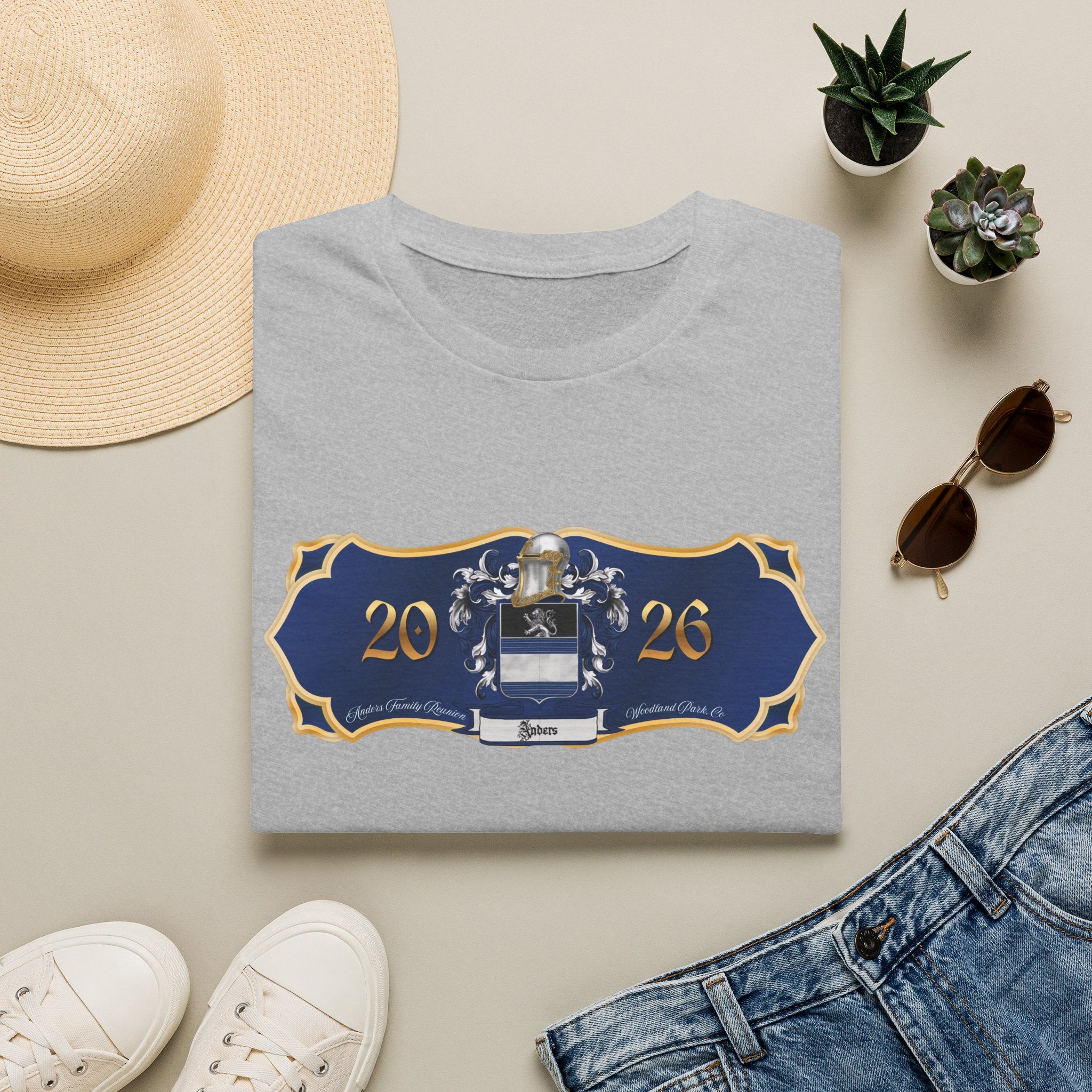 Anders Family Crest T-Shirt Soft Cotton (original)