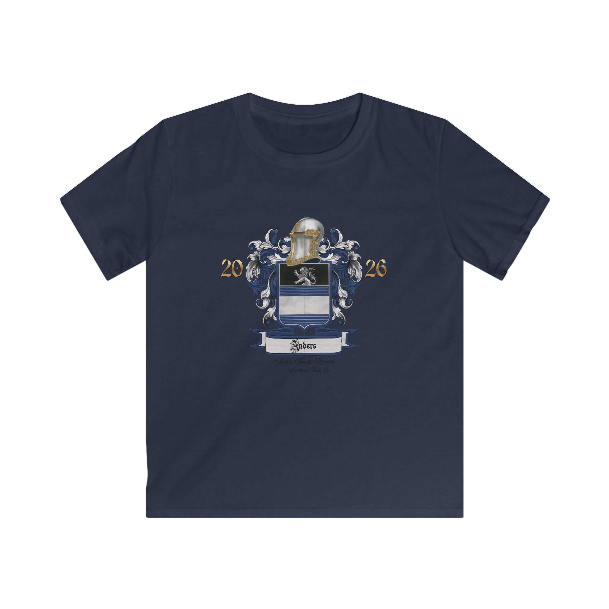 Anders Family Crest Kids Tee (simple)