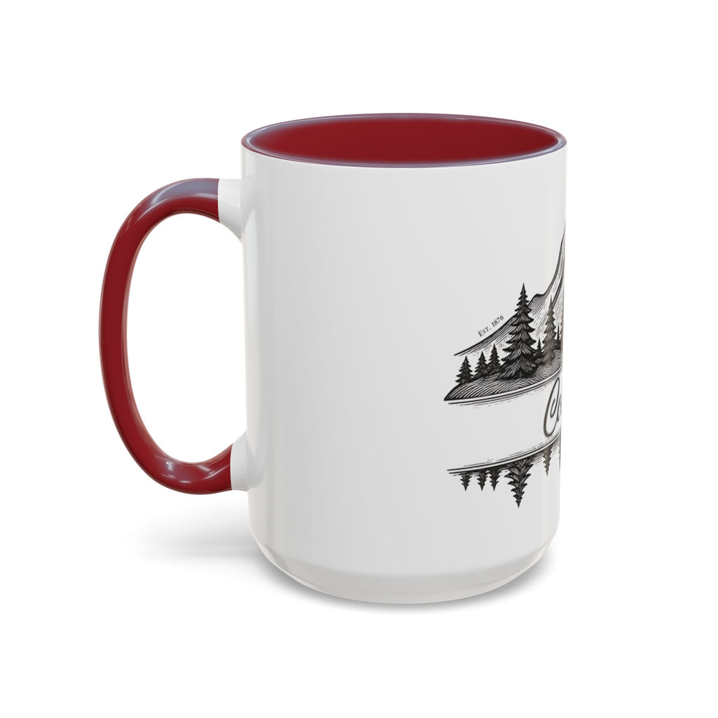 Colorado Mountain Coffee Mug — Scenic Woodland Travel Souvenir (11/15oz)