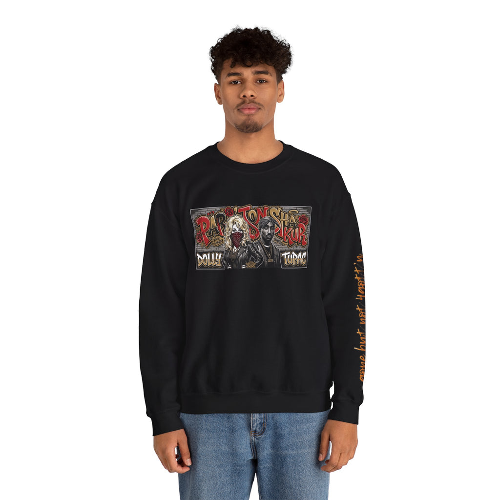 D.P. & T.S. Gangster Graffiti  2026 Tribune Crewneck Sweatshirt