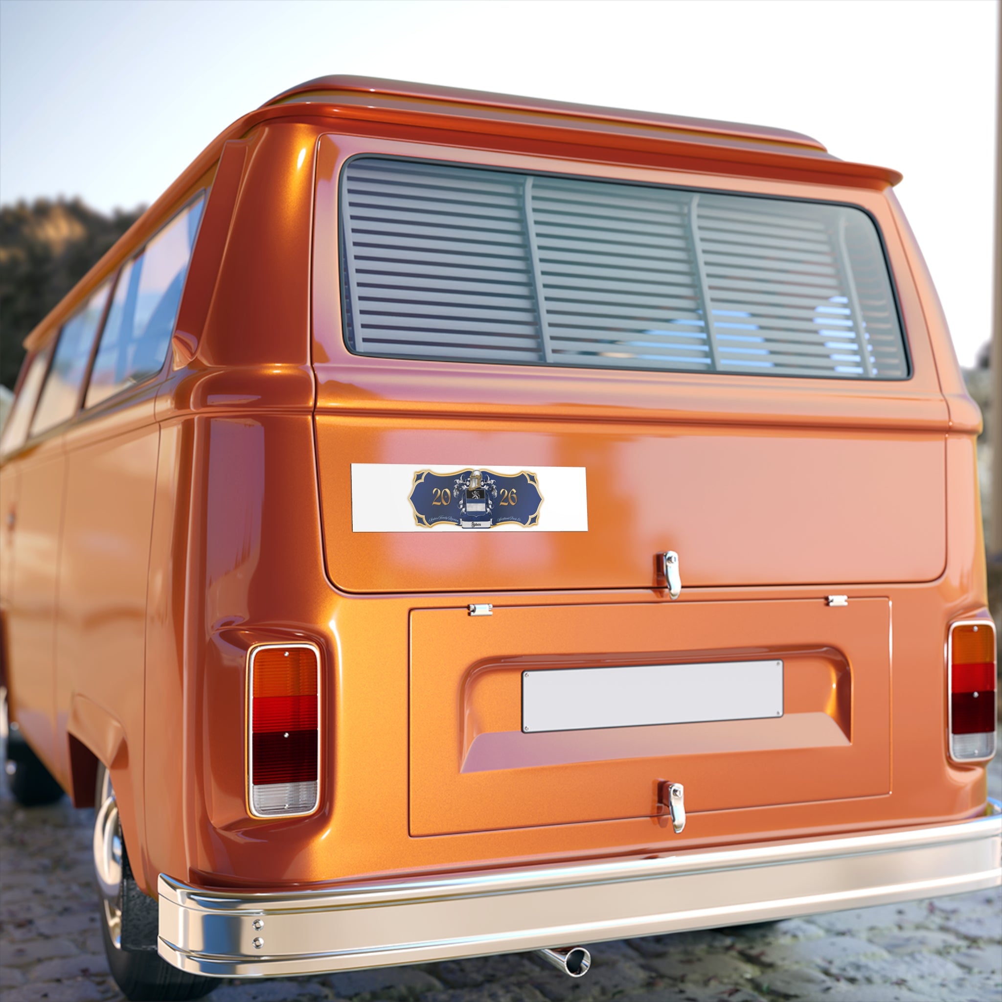 Anders Family Reunion Bumper Sticker — Custom Crest, Year & Location