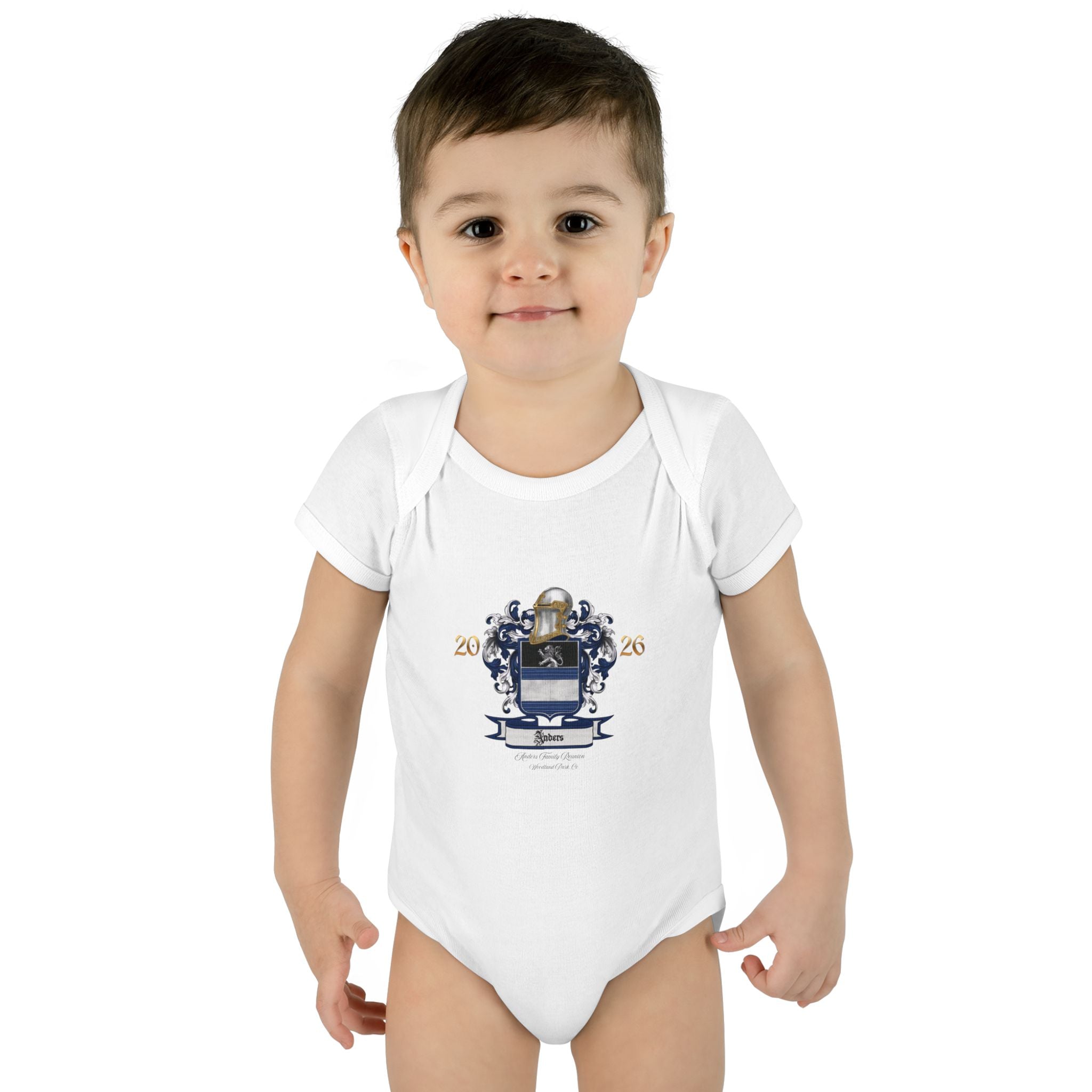 Infant Bodysuit Anders Family Crest - Baby Onesie (2026)