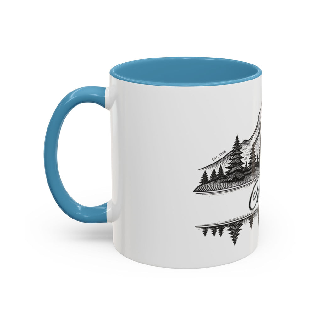 Colorado Mountain Coffee Mug — Scenic Woodland Travel Souvenir (11/15oz)