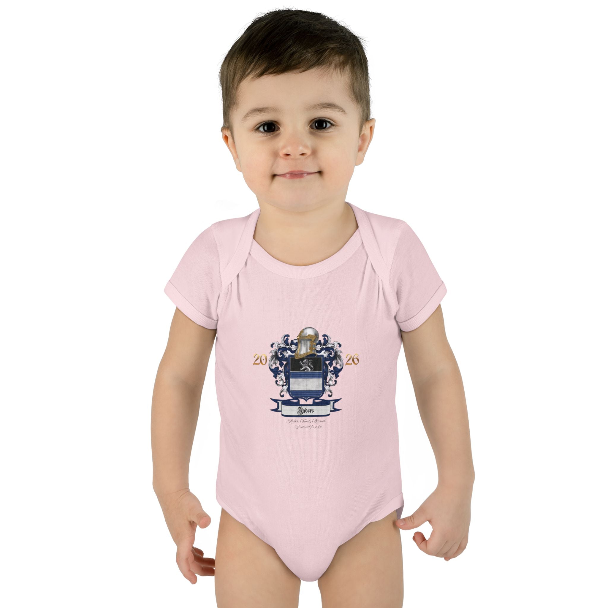 Infant Bodysuit Anders Family Crest - Baby Onesie (2026)