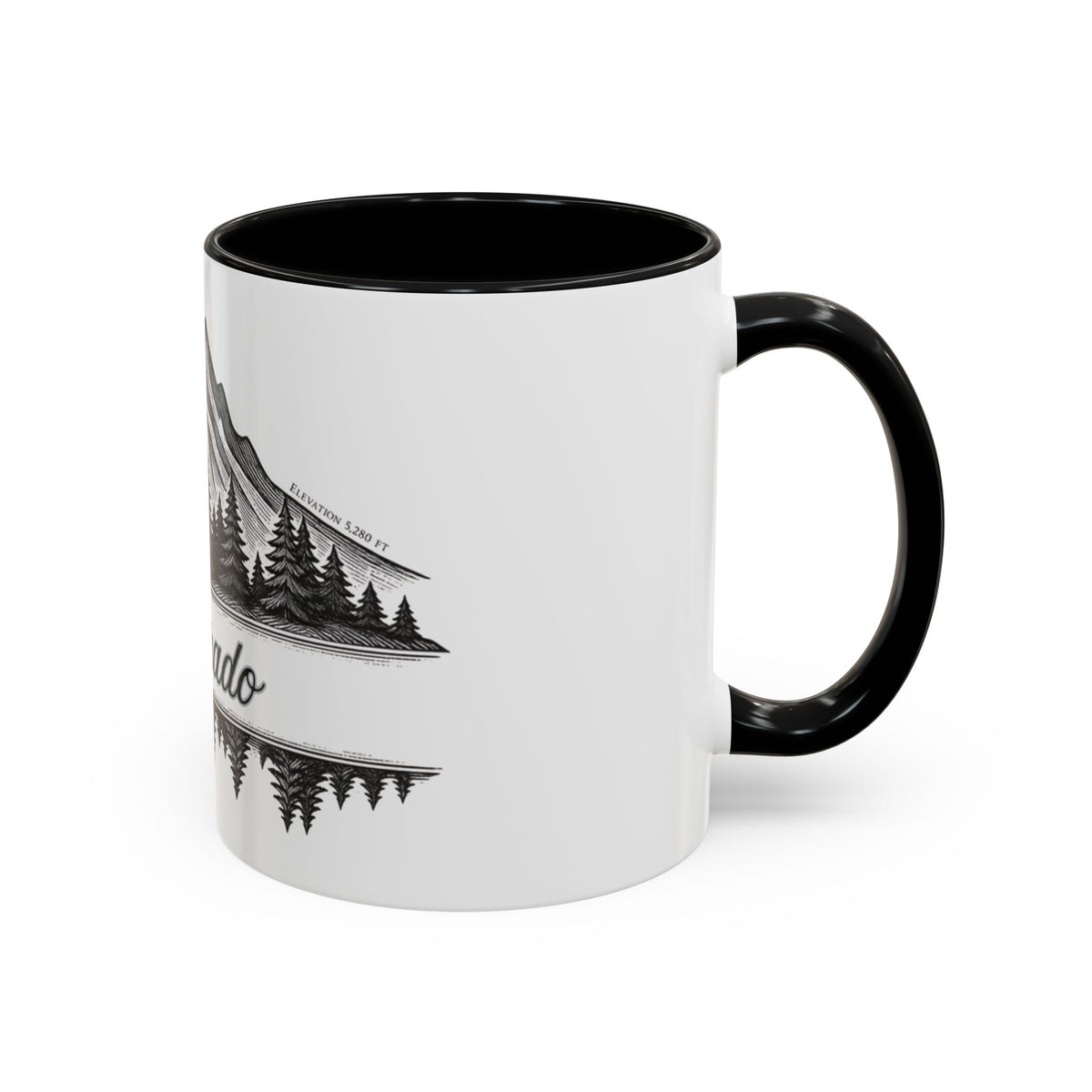 Colorado Mountain Coffee Mug — Scenic Woodland Travel Souvenir (11/15oz)