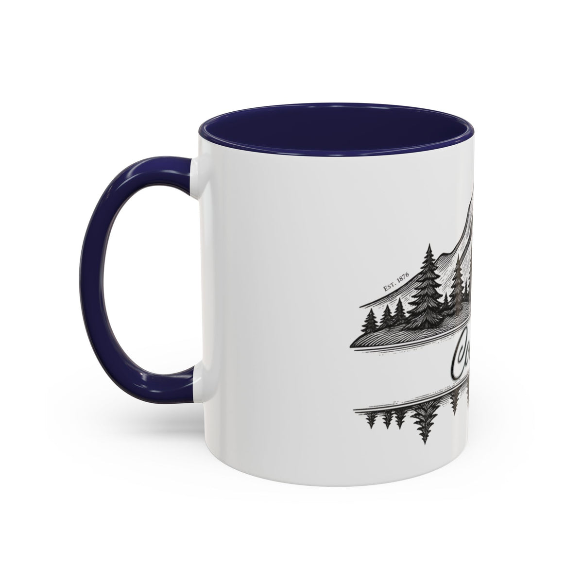 Colorado Mountain Coffee Mug — Scenic Woodland Travel Souvenir (11/15oz)