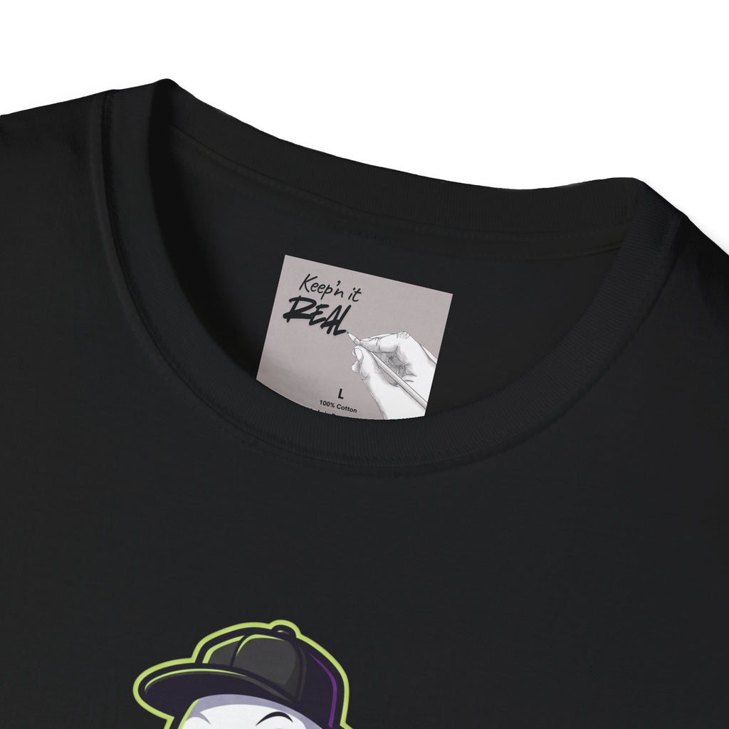 No Boo-Shit Zone | Iced-Out Ghost Halloween Tee | Keep’n It Real