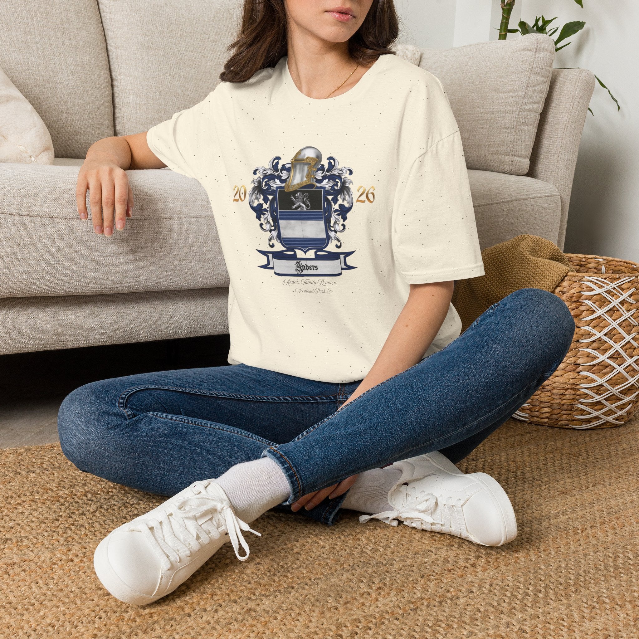 Anders Family Crest T-Shirt Soft Cotton (simple)