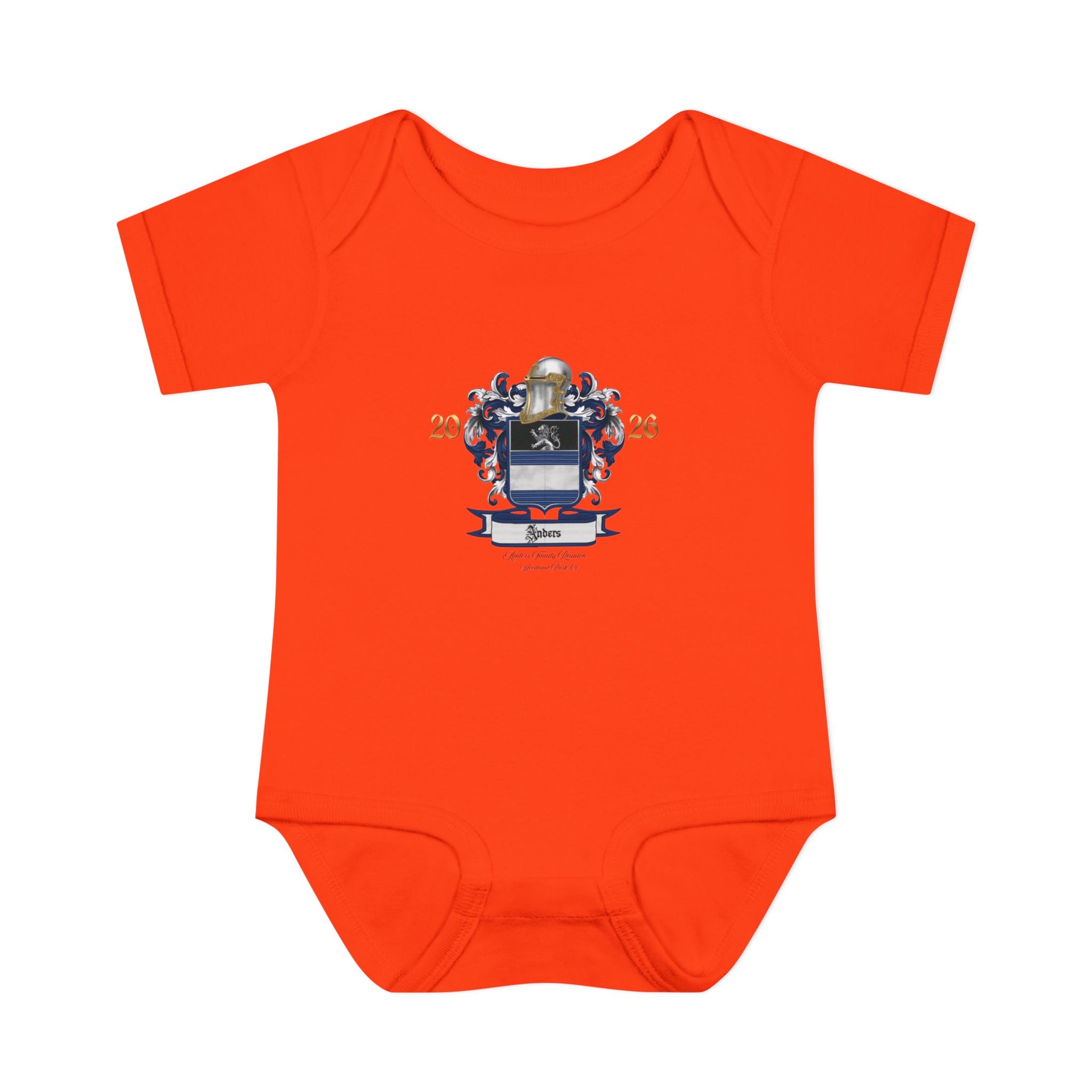 Infant Bodysuit Anders Family Crest - Baby Onesie (2026)