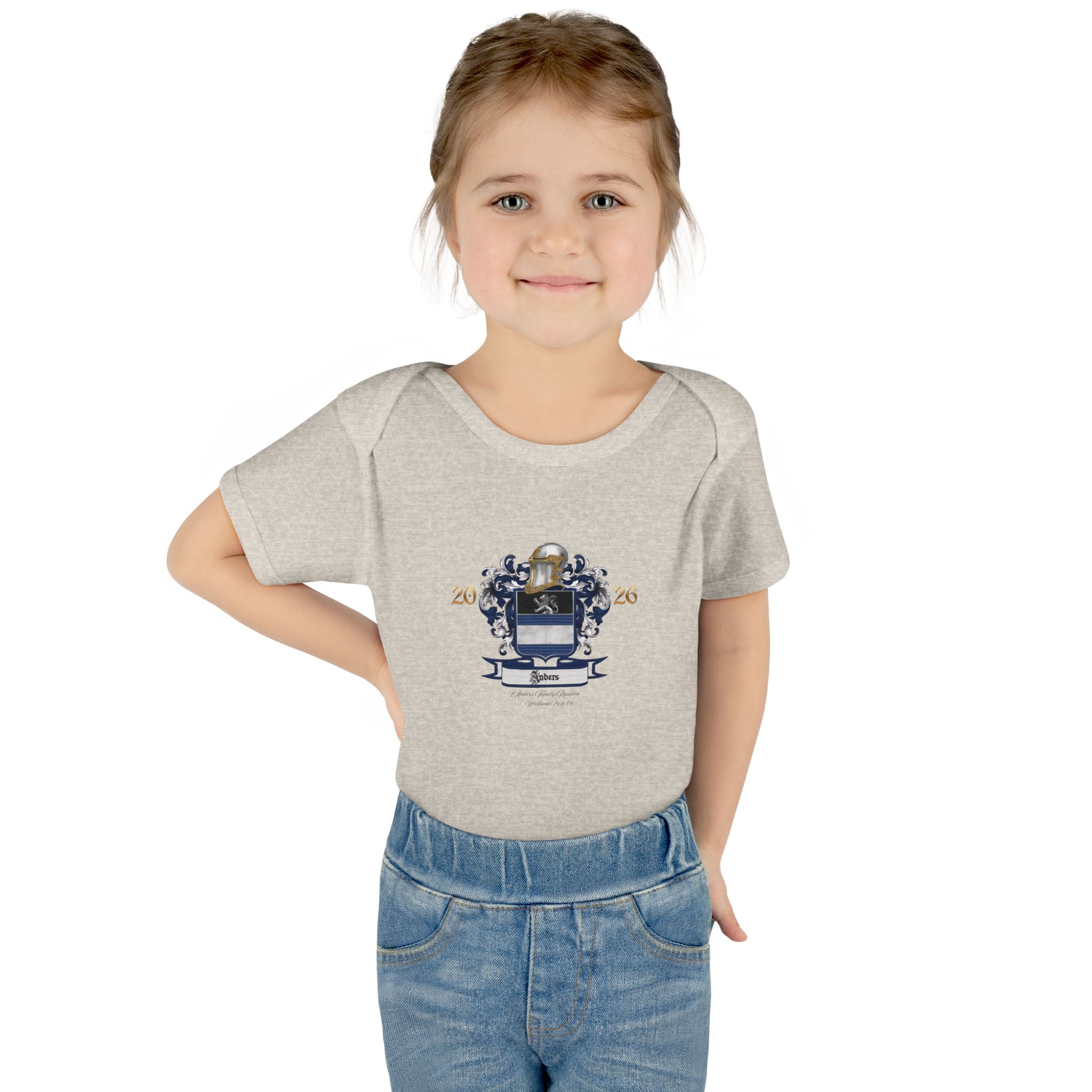 Infant Bodysuit Anders Family Crest - Baby Onesie (2026)