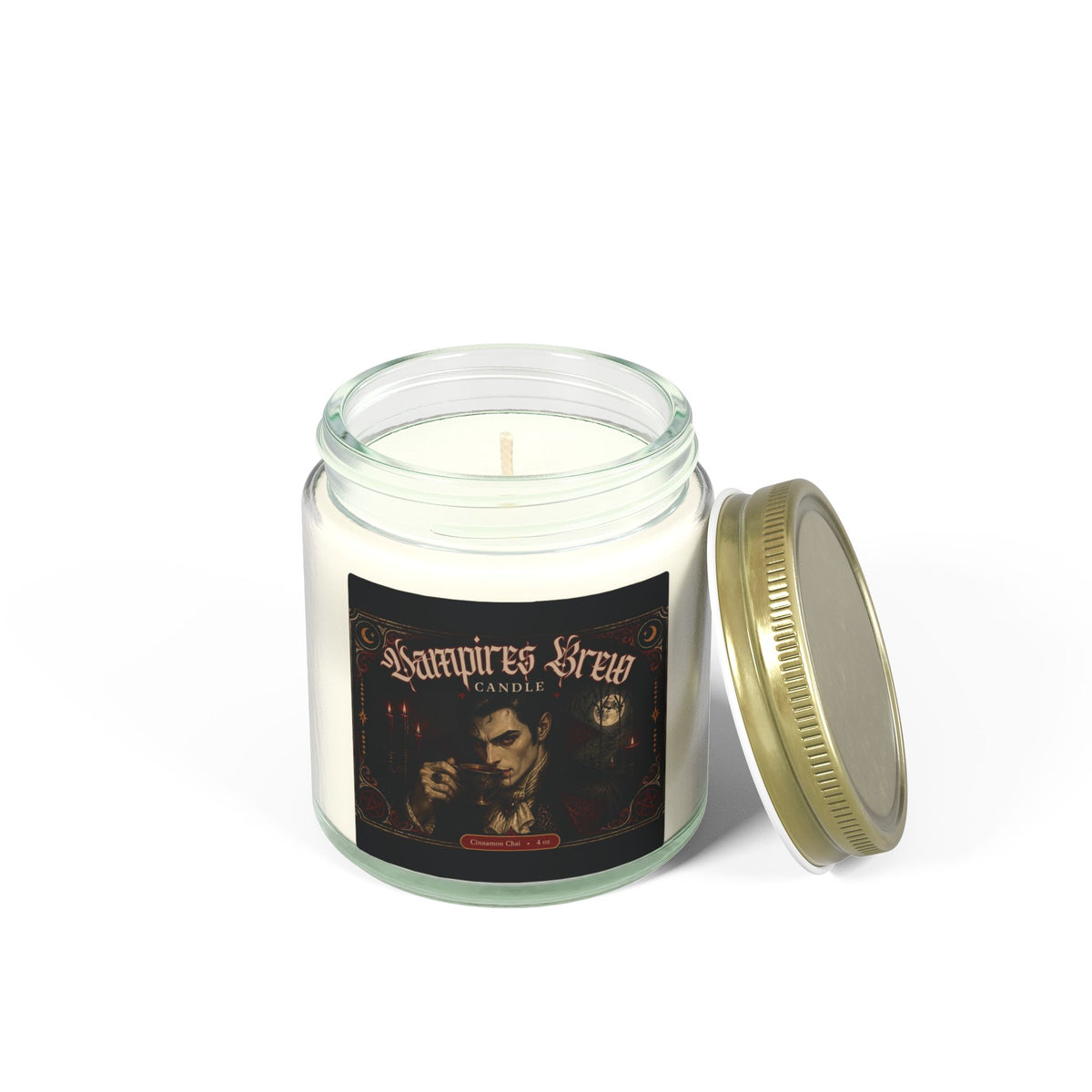 Vampire’s Brew Cinnamon Chai Scented Candle (4oz & 9oz)