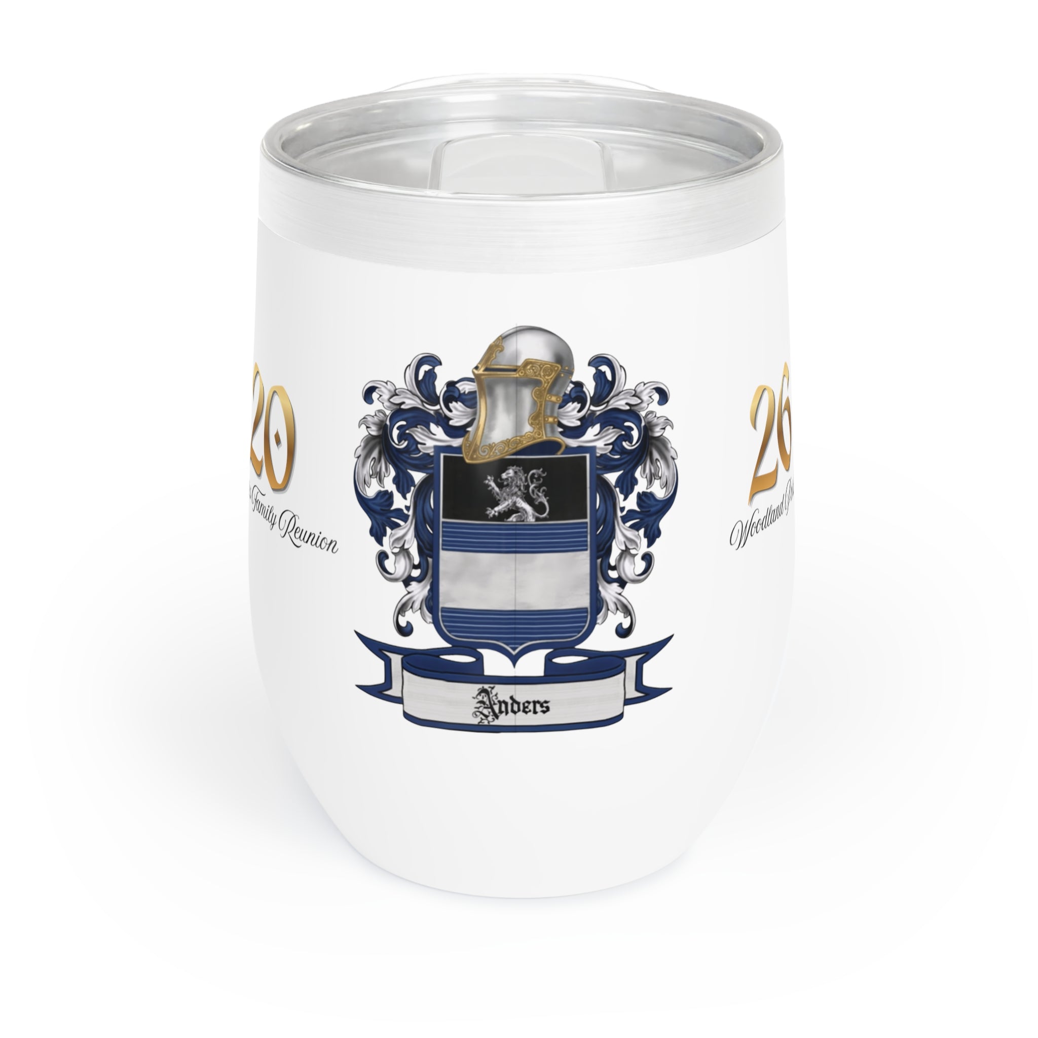 Anders Family Crest Chill Wine Tumbler (simple)