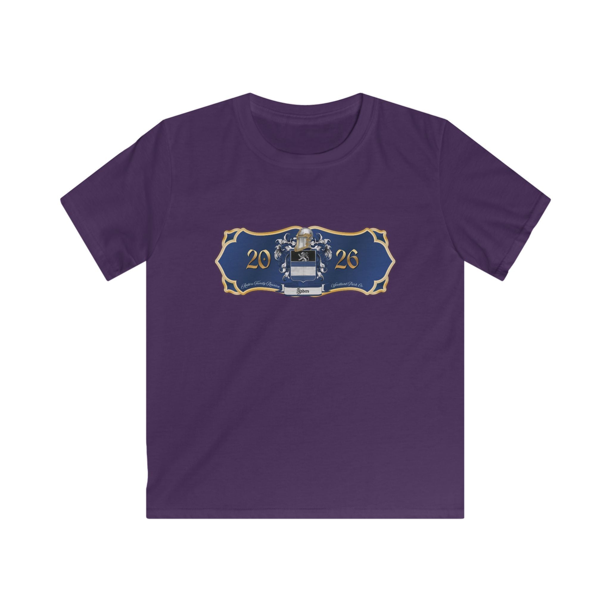 Anders Family Crest Kids Tee (original)