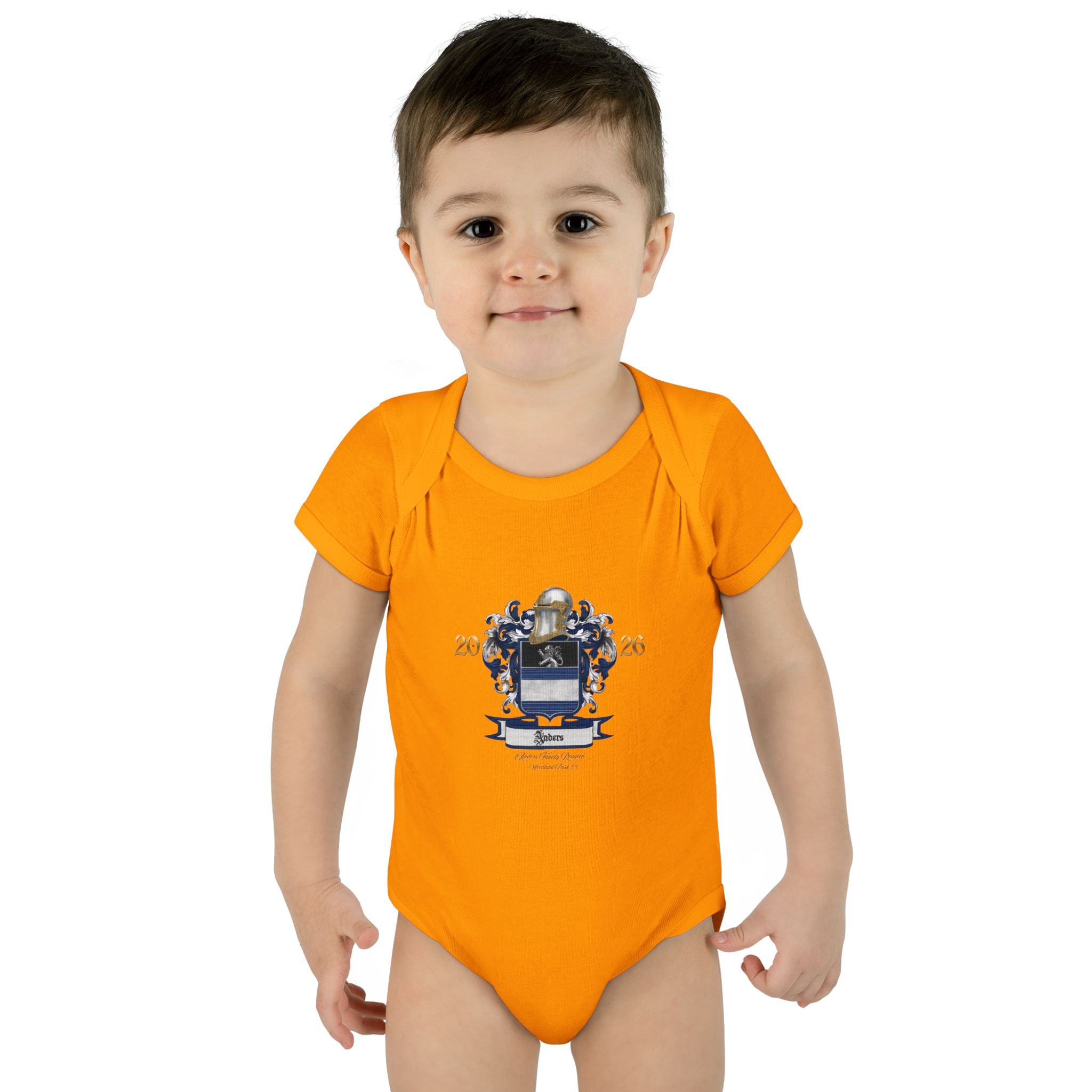 Infant Bodysuit Anders Family Crest - Baby Onesie (2026)