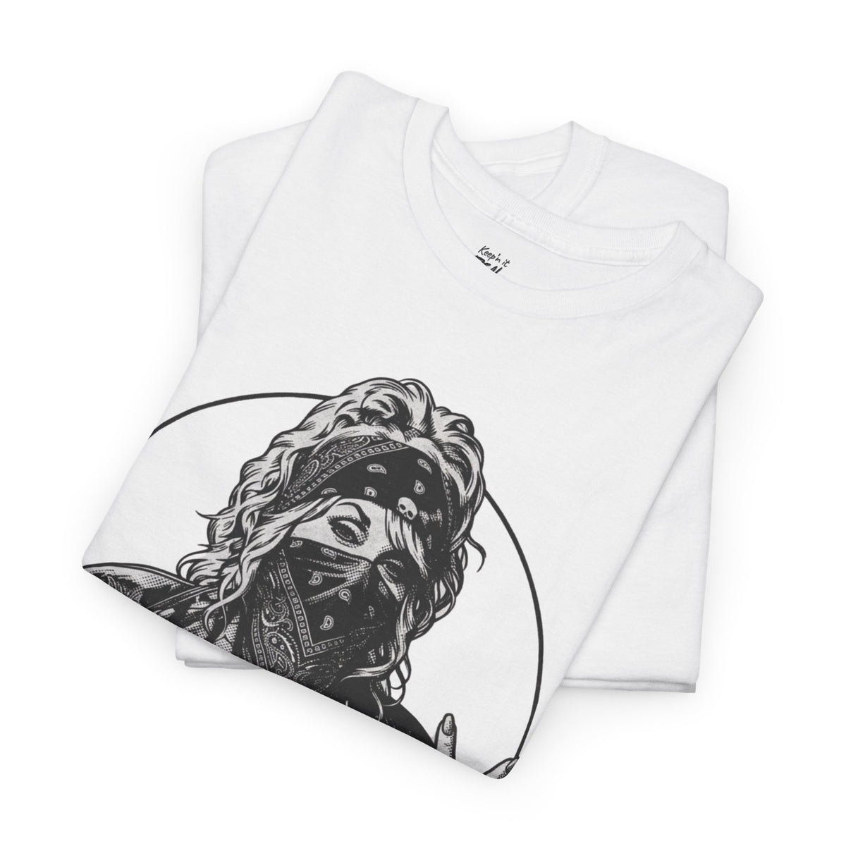 D.P. Collection Country Gangsta Hands Tee — "Nashville Nocturne" Graphic Shirt (Back: Gone But Not Forgotten)