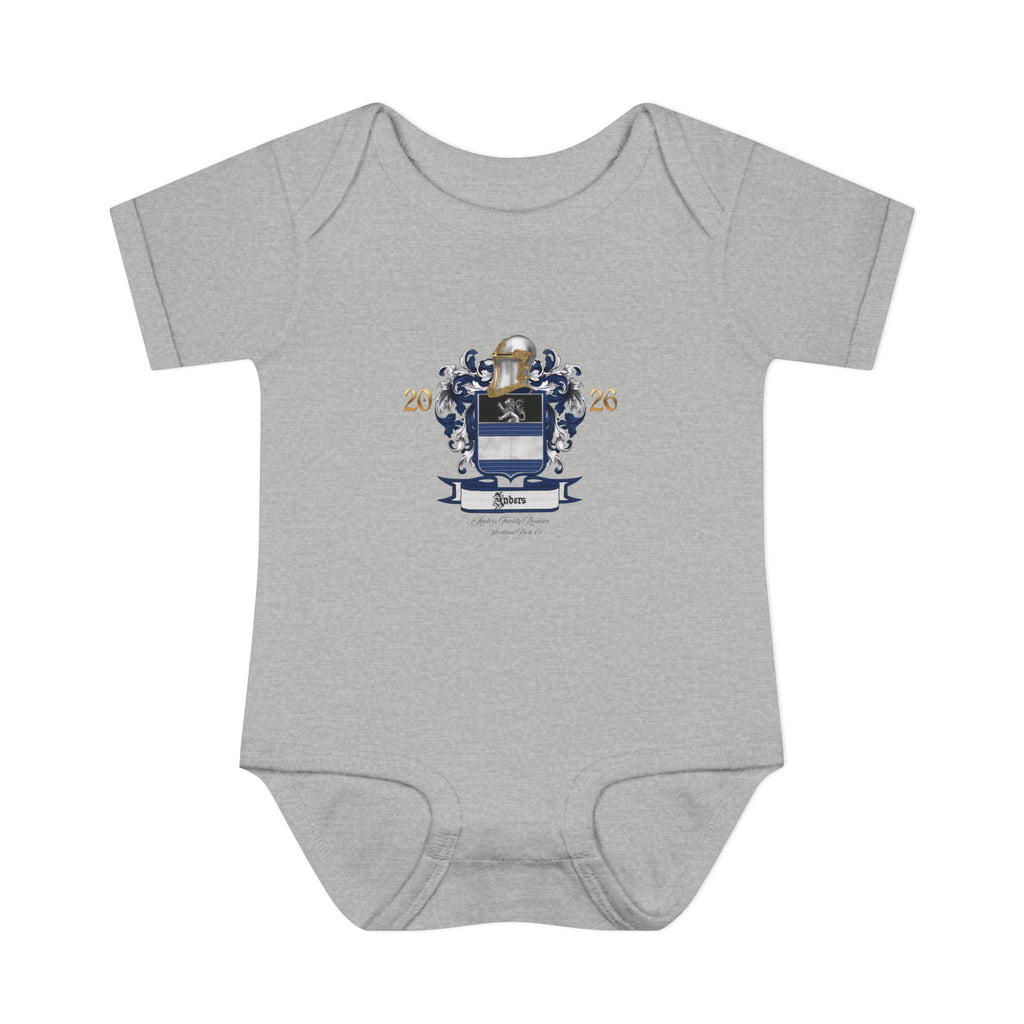 Infant Bodysuit Anders Family Crest - Baby Onesie (2026)