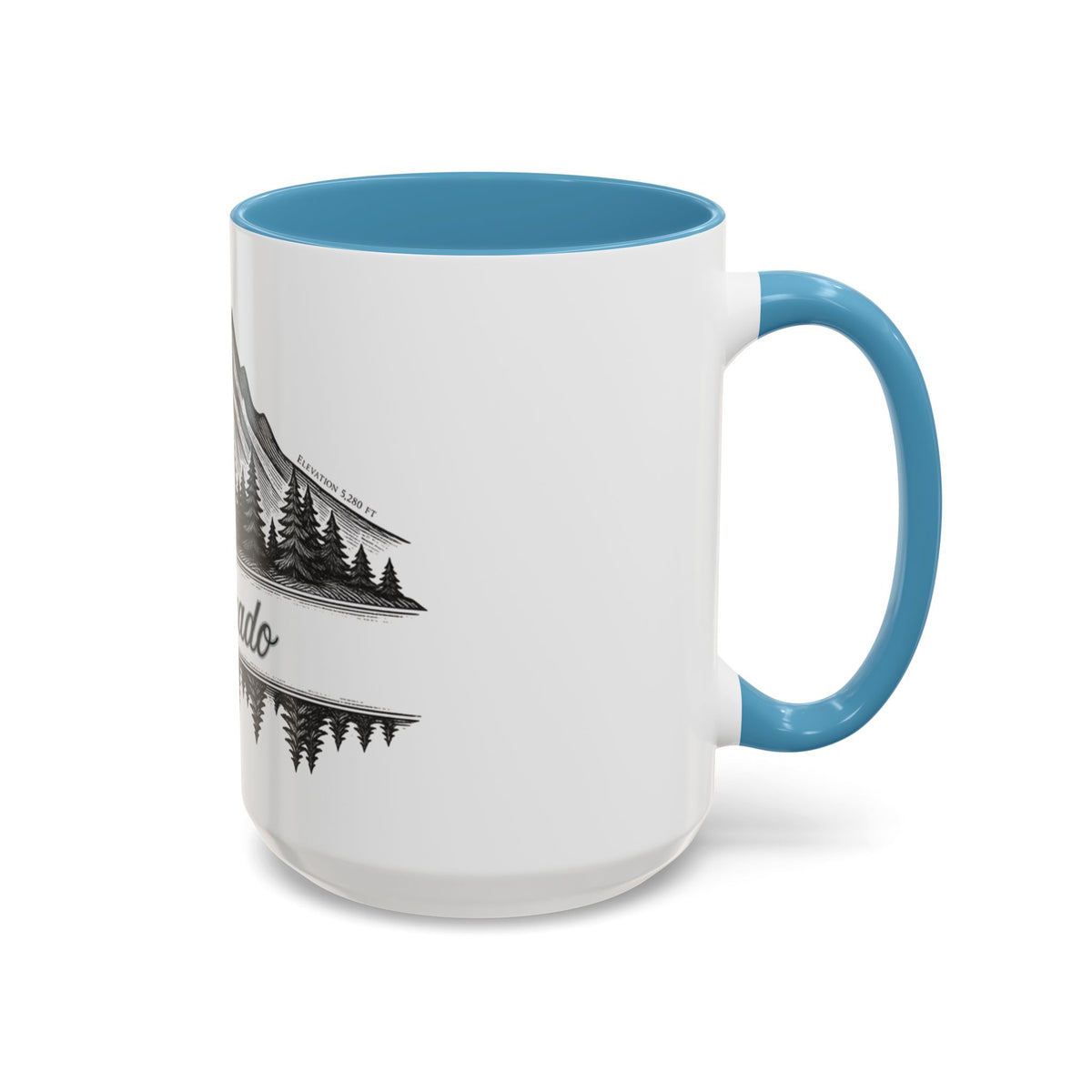 Colorado Mountain Coffee Mug — Scenic Woodland Travel Souvenir (11/15oz)