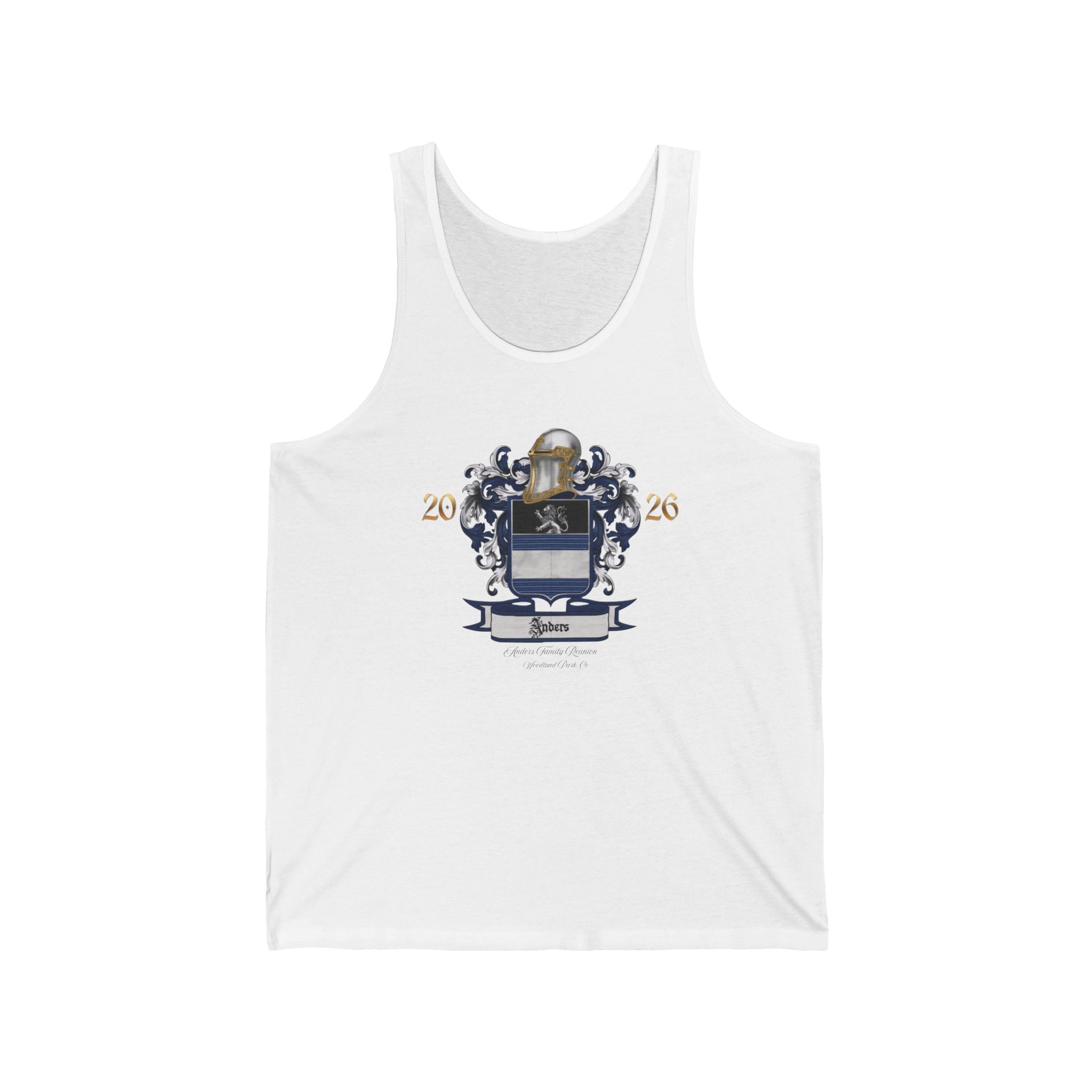 Anders Unisex Tank Top Jersey (simple)