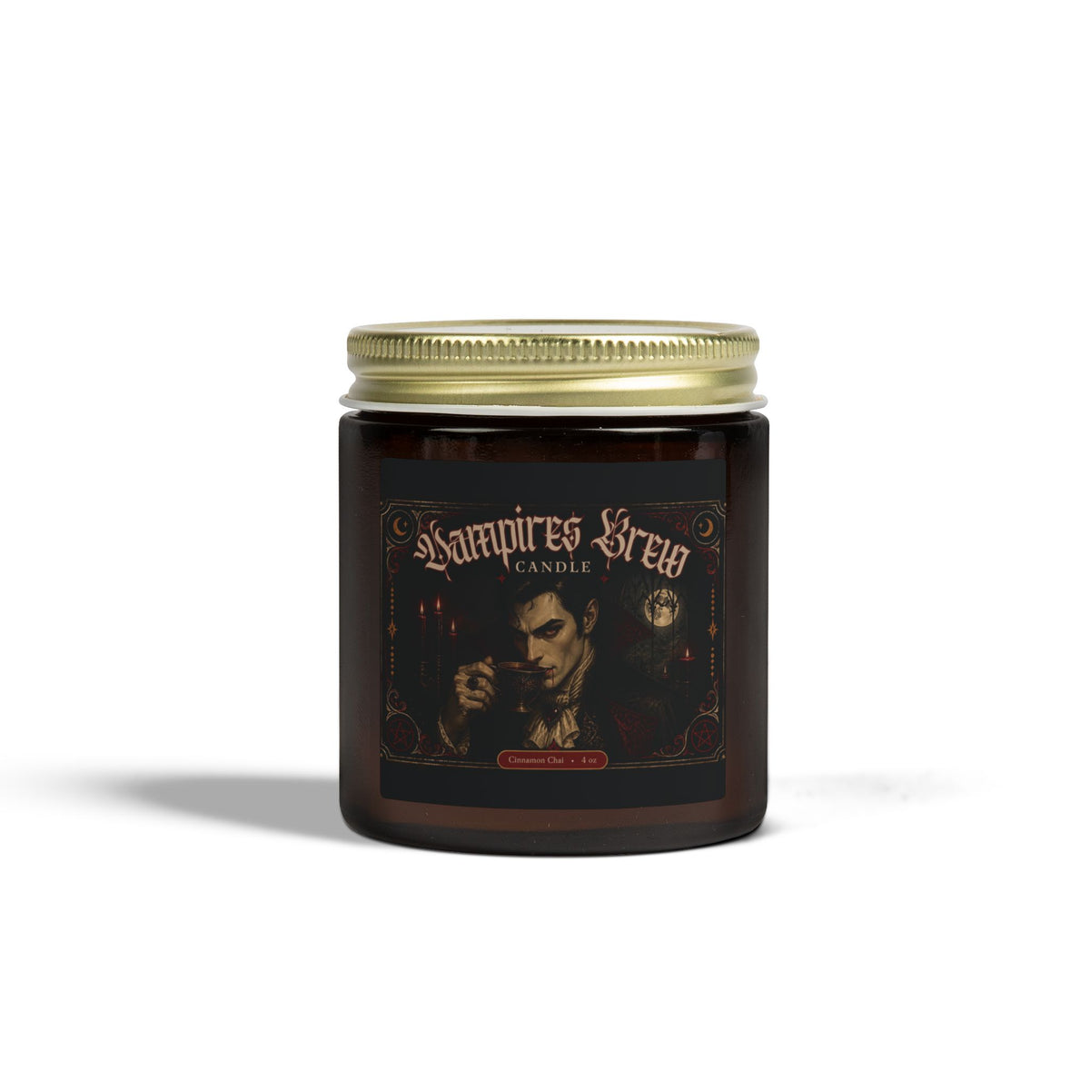 Vampire’s Brew Cinnamon Chai Scented Candle (4oz & 9oz)