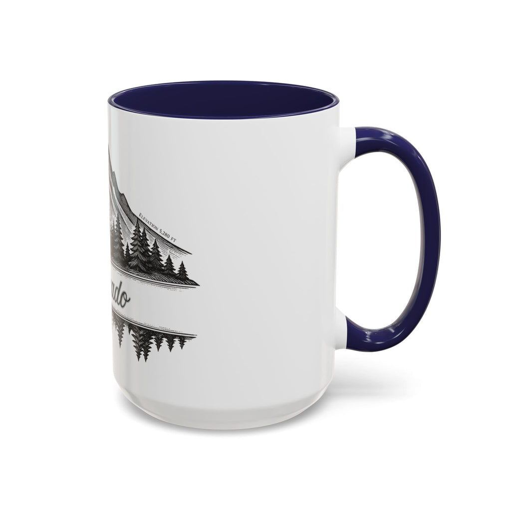 Colorado Mountain Coffee Mug — Scenic Woodland Travel Souvenir (11/15oz)