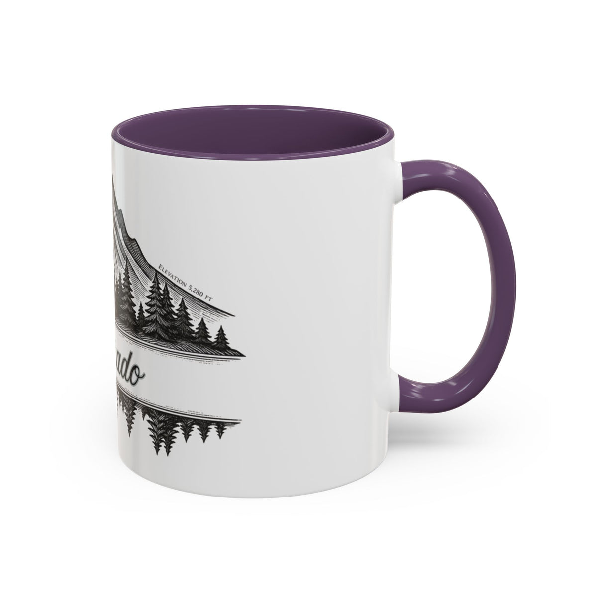 Colorado Mountain Coffee Mug — Scenic Woodland Travel Souvenir (11/15oz)