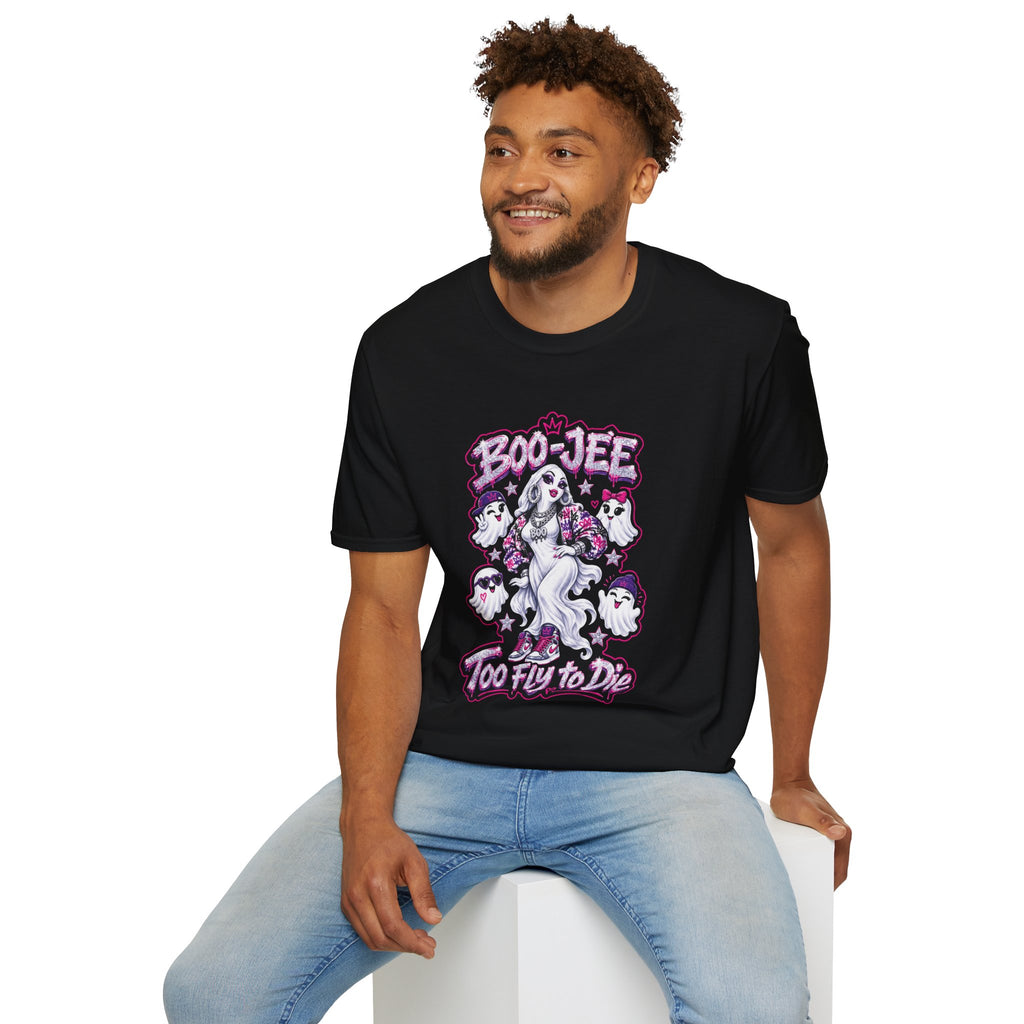 Boo-Jee Bling Ghost Halloween Tee | Keep’n It Real