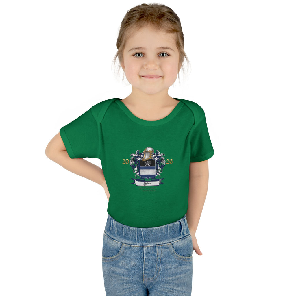 Infant Bodysuit Anders Family Crest - Baby Onesie (2026)