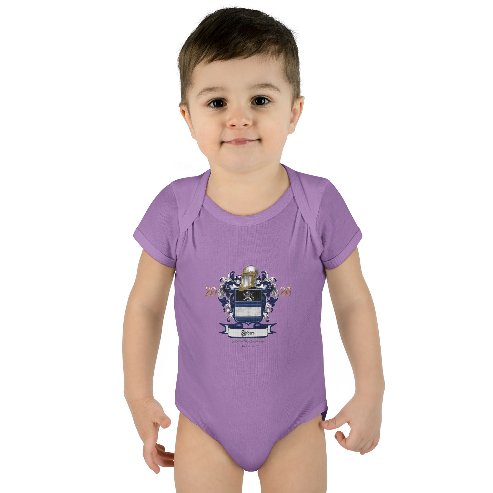 Infant Bodysuit Anders Family Crest - Baby Onesie (2026)