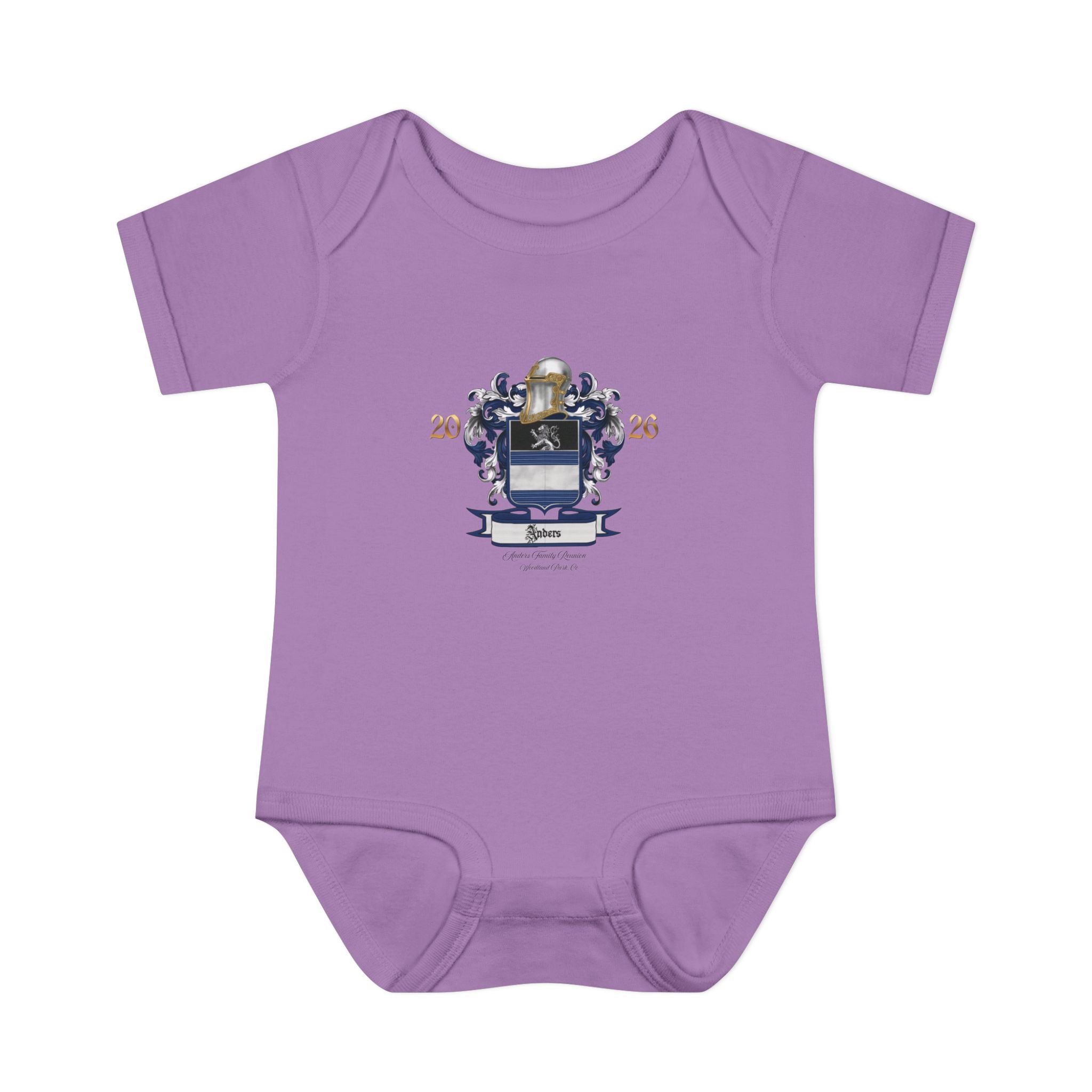 Infant Bodysuit Anders Family Crest - Baby Onesie (2026)