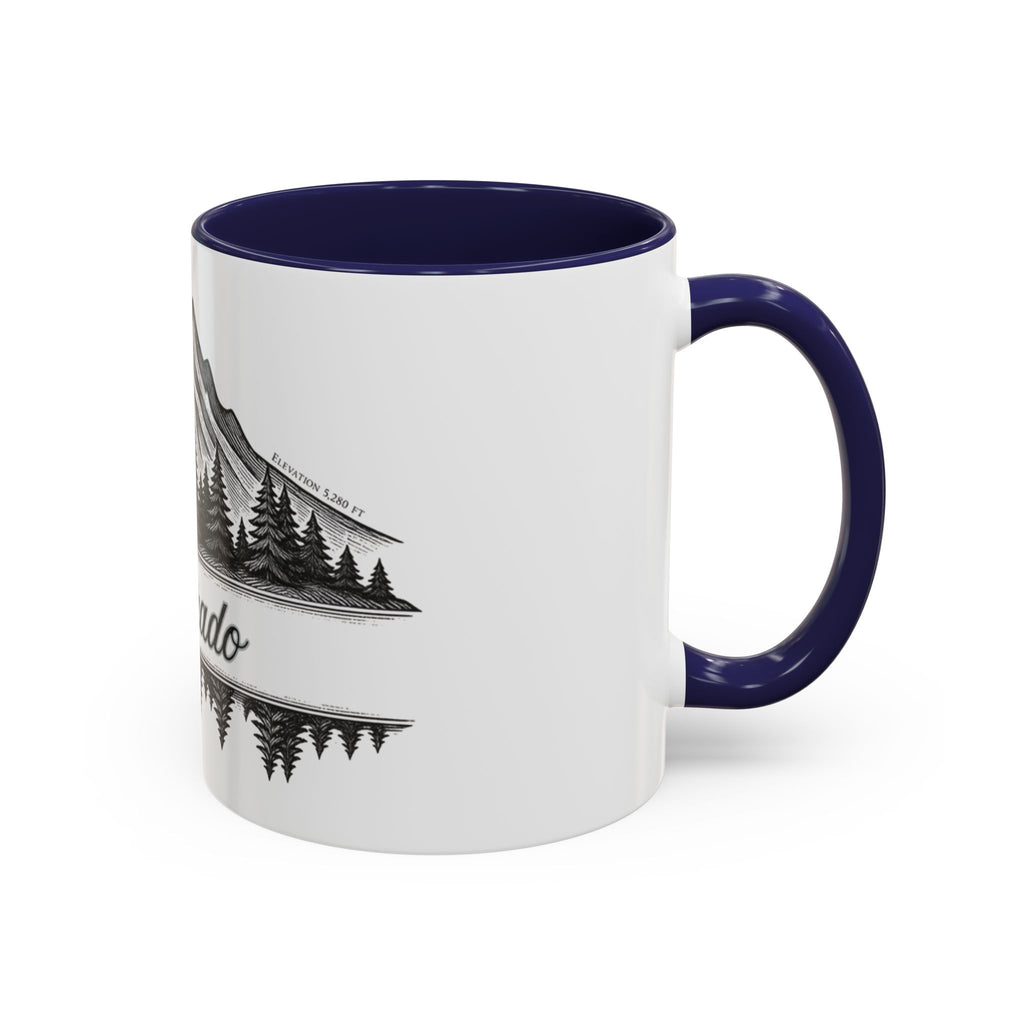 Colorado Mountain Coffee Mug — Scenic Woodland Travel Souvenir (11/15oz)