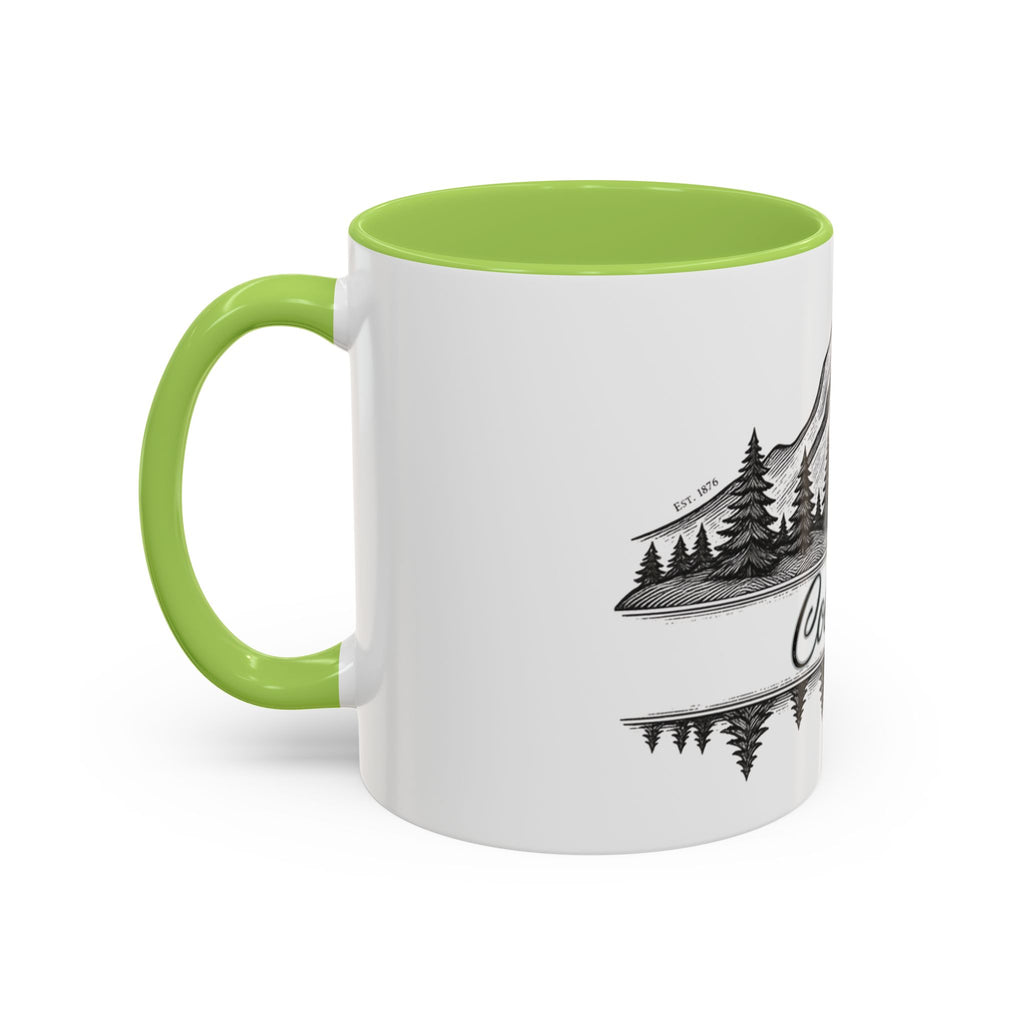 Colorado Mountain Coffee Mug — Scenic Woodland Travel Souvenir (11/15oz)