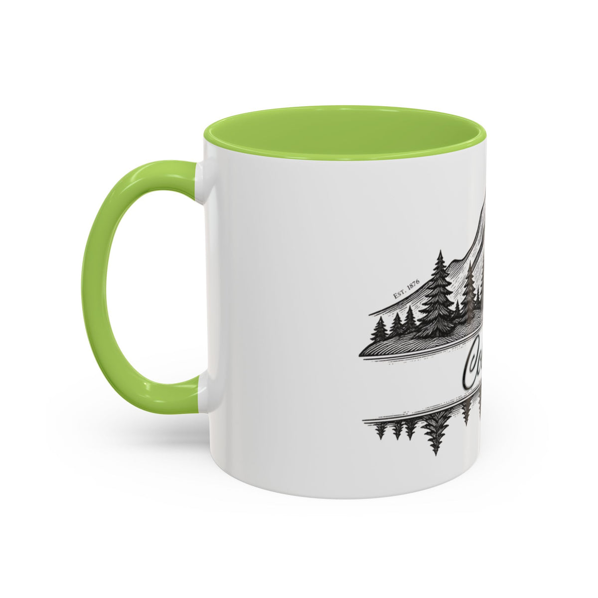 Colorado Mountain Coffee Mug — Scenic Woodland Travel Souvenir (11/15oz)