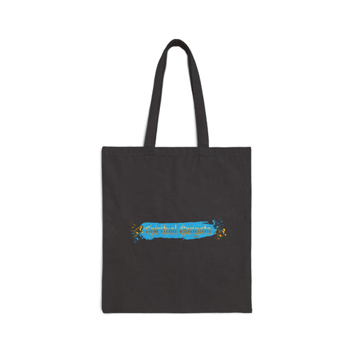 " Spiritual Gansta " Cotton Canvas Tote Bag
