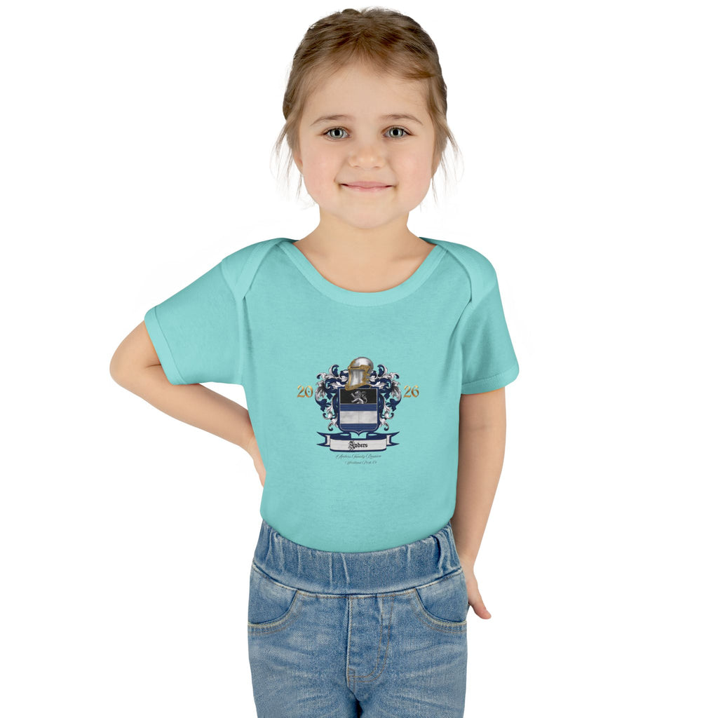 Infant Bodysuit Anders Family Crest - Baby Onesie (2026)