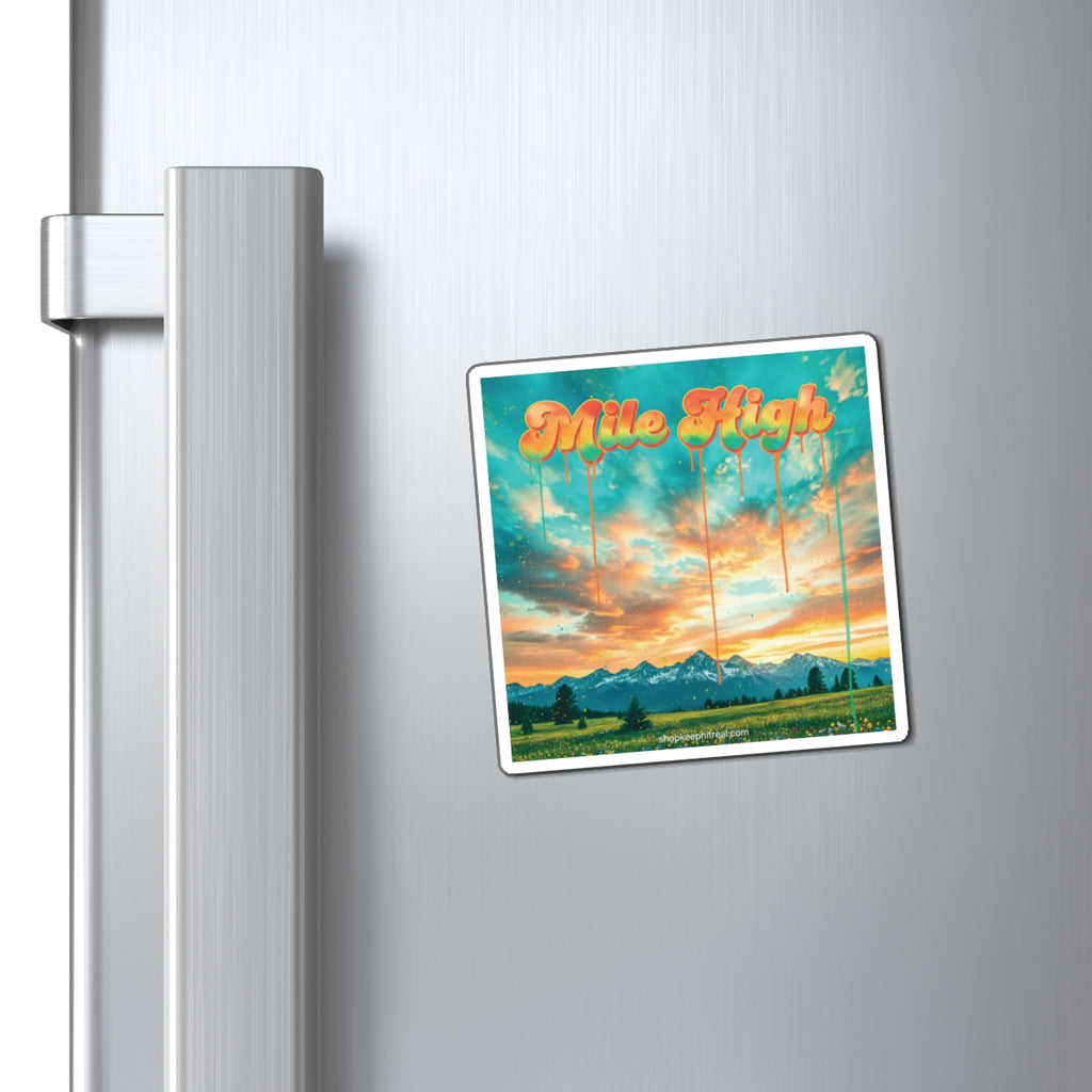Mile High Sunset Magnet