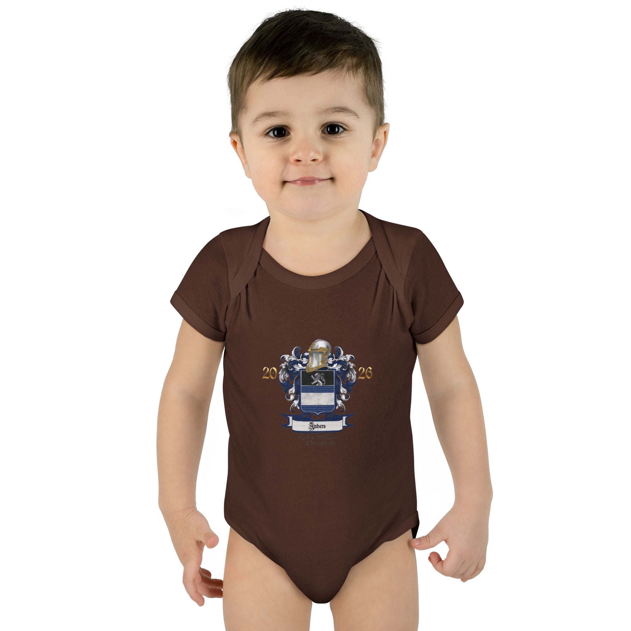 Infant Bodysuit Anders Family Crest - Baby Onesie (2026)