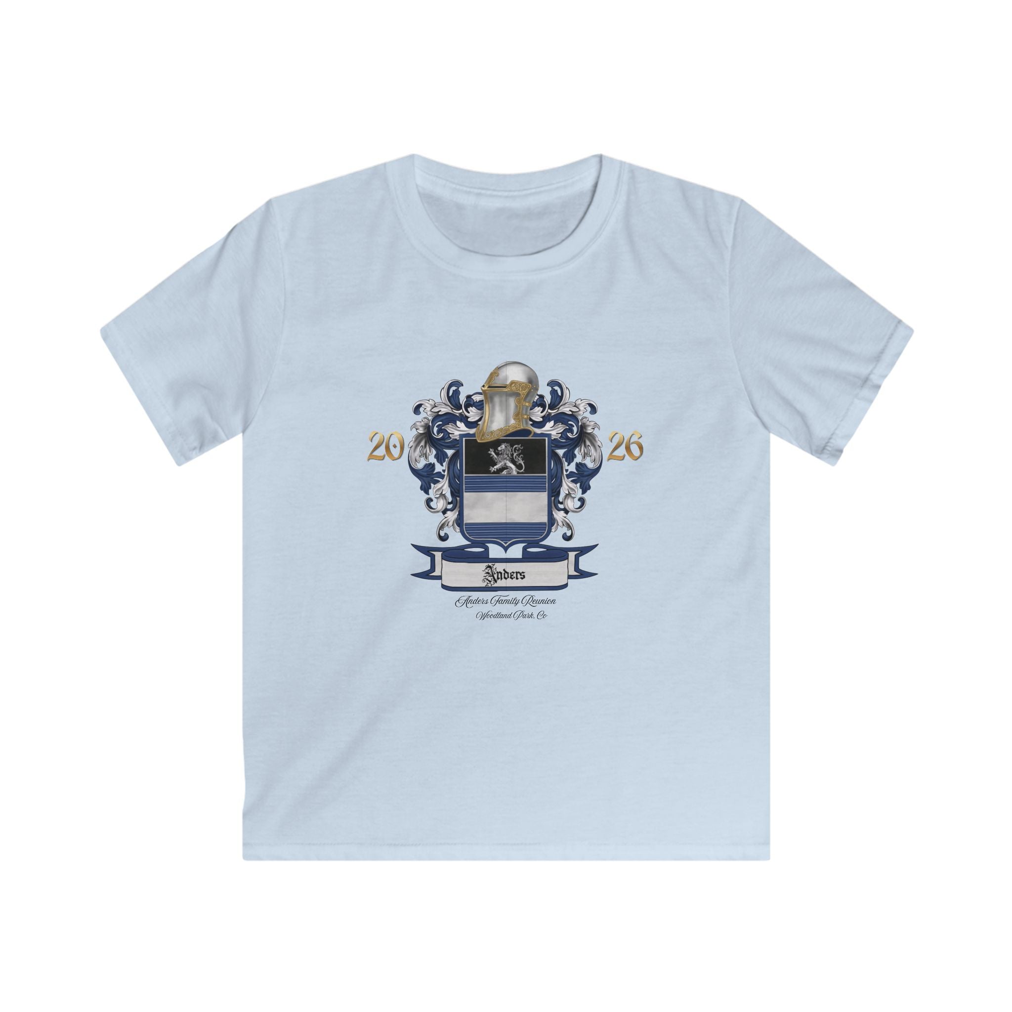 Anders Family Crest Kids Tee (simple)