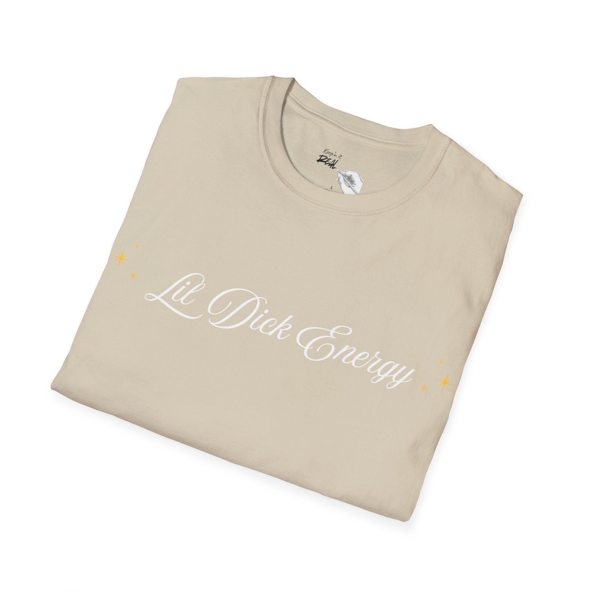 "Lil Dick Energy" Script Graphic Tee