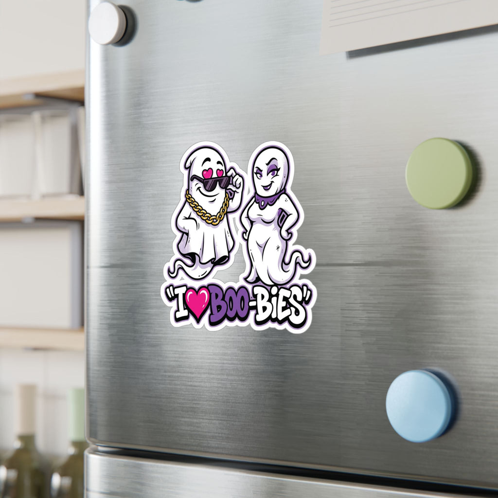 I💜Boo-bies Ghost Halloween Decal Sticker- Keep'n It Real