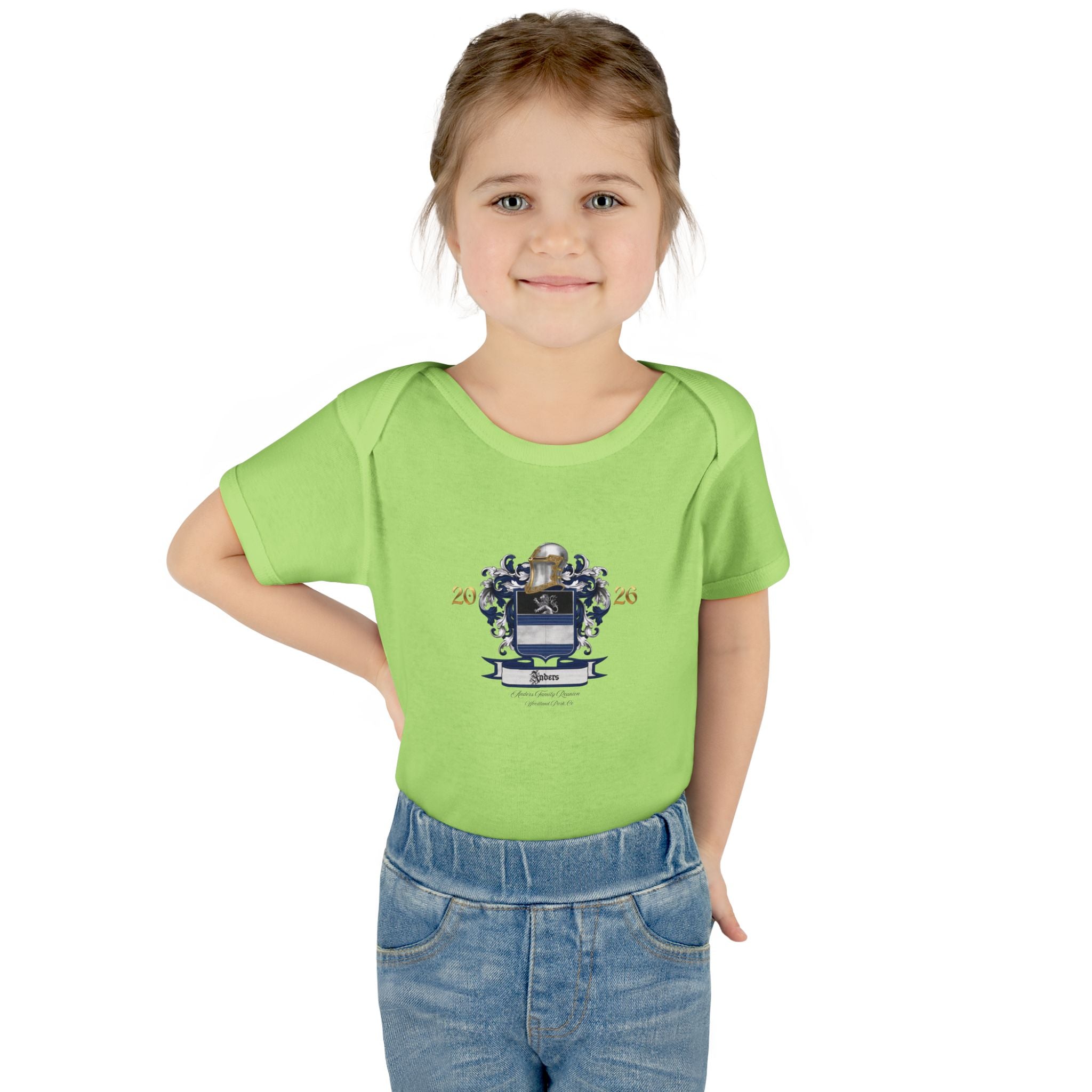 Infant Bodysuit Anders Family Crest - Baby Onesie (2026)