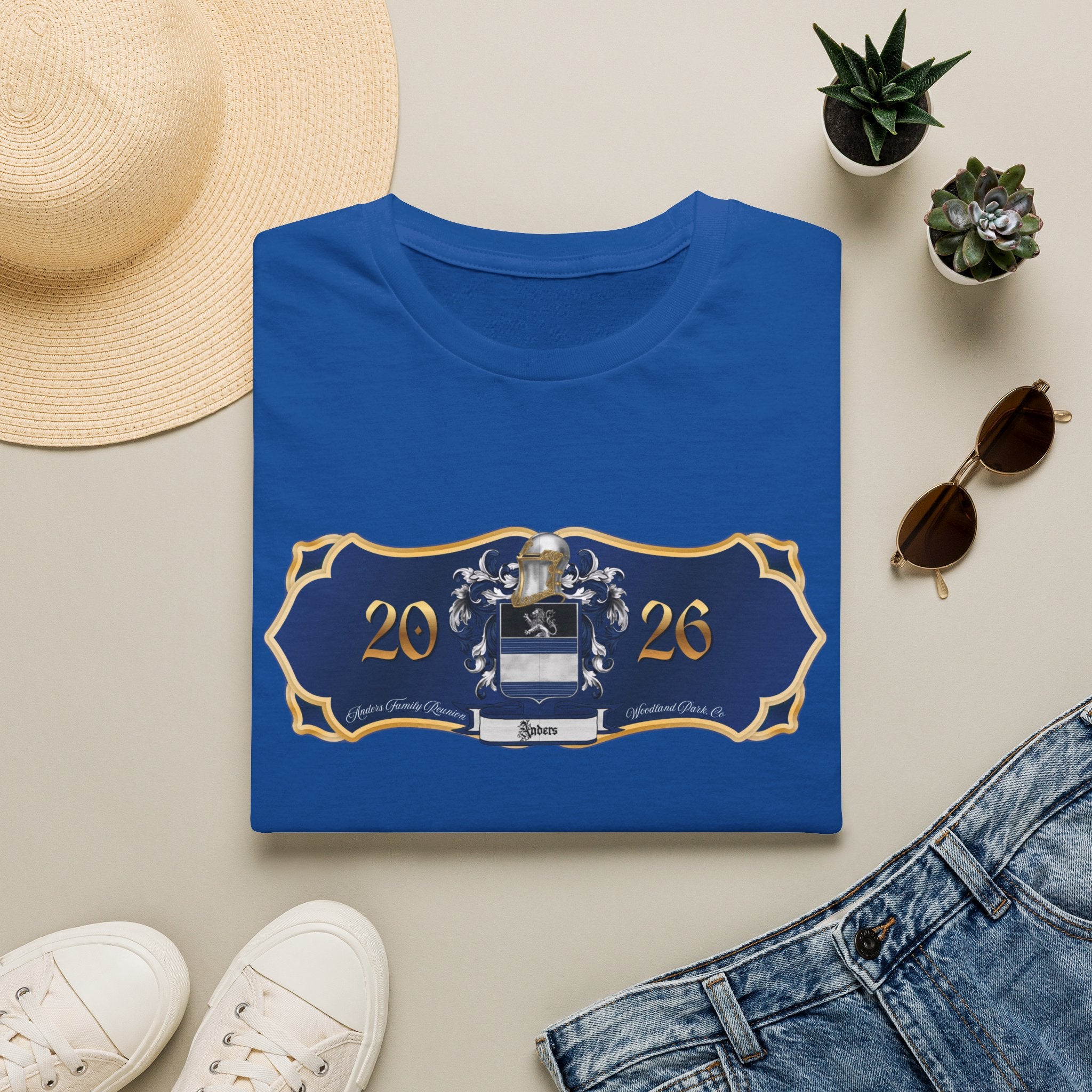 Anders Family Crest T-Shirt Soft Cotton (original)