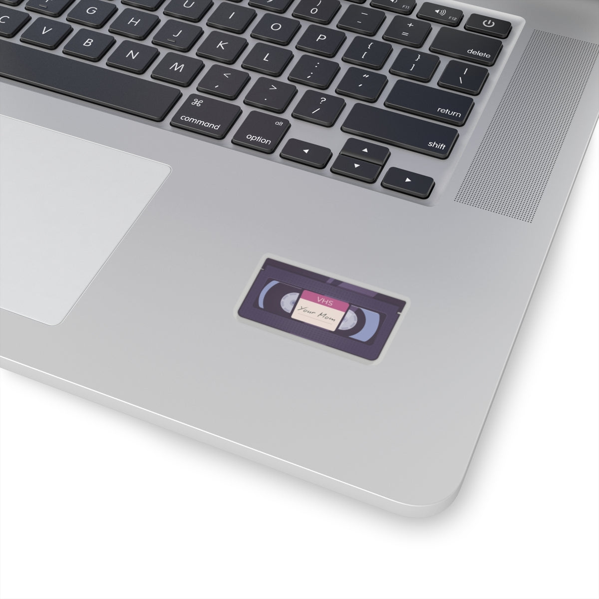 VHS 'Your Mom' Retro Tape Sticker — 80s Nostalgia Kiss-Cut Sticker