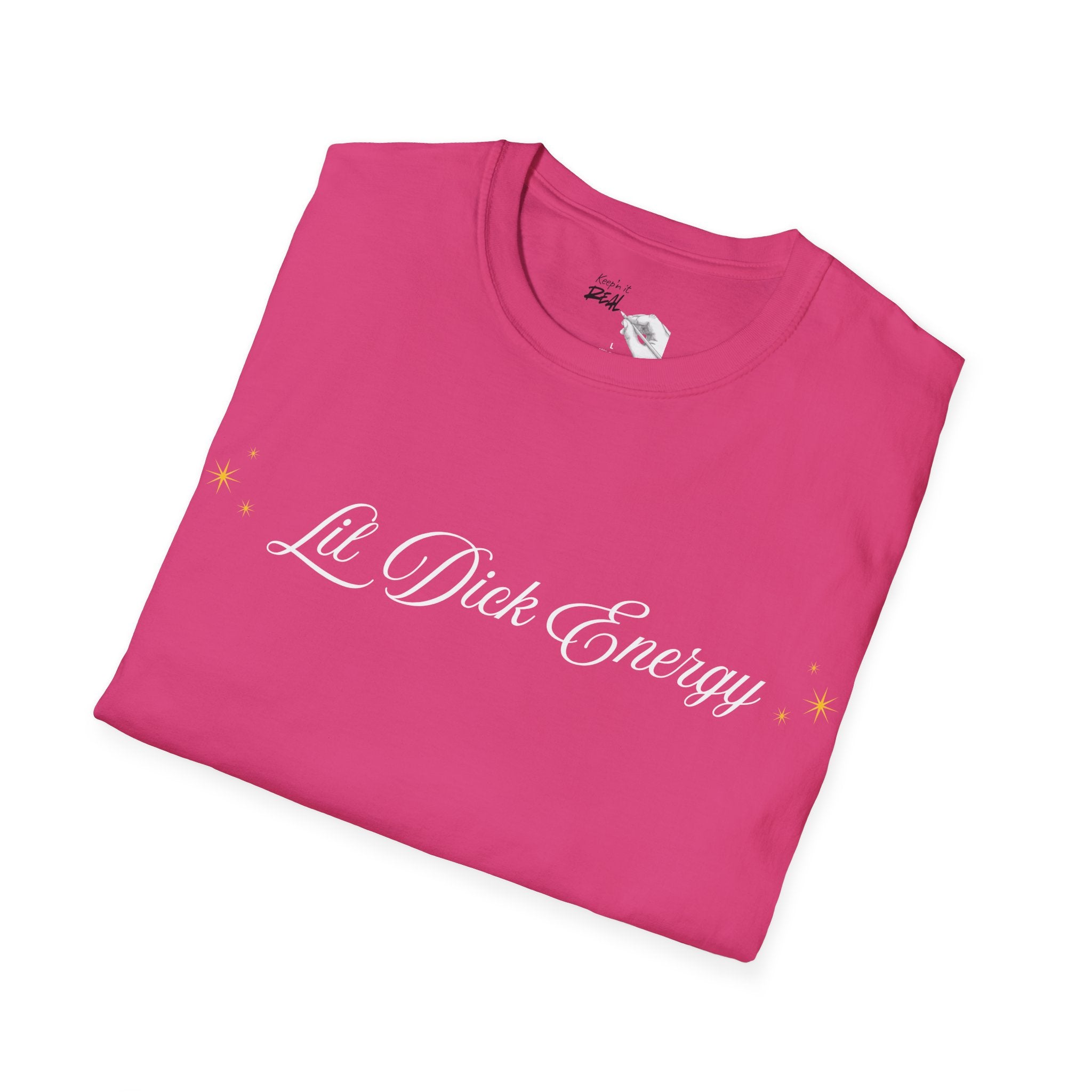 "Lil Dick Energy" Script Graphic Tee