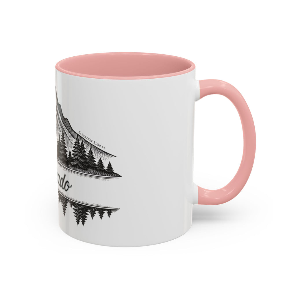 Colorado Mountain Coffee Mug — Scenic Woodland Travel Souvenir (11/15oz)