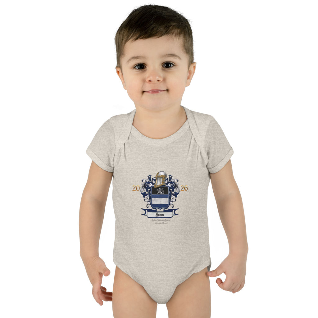 Infant Bodysuit Anders Family Crest - Baby Onesie (2026)