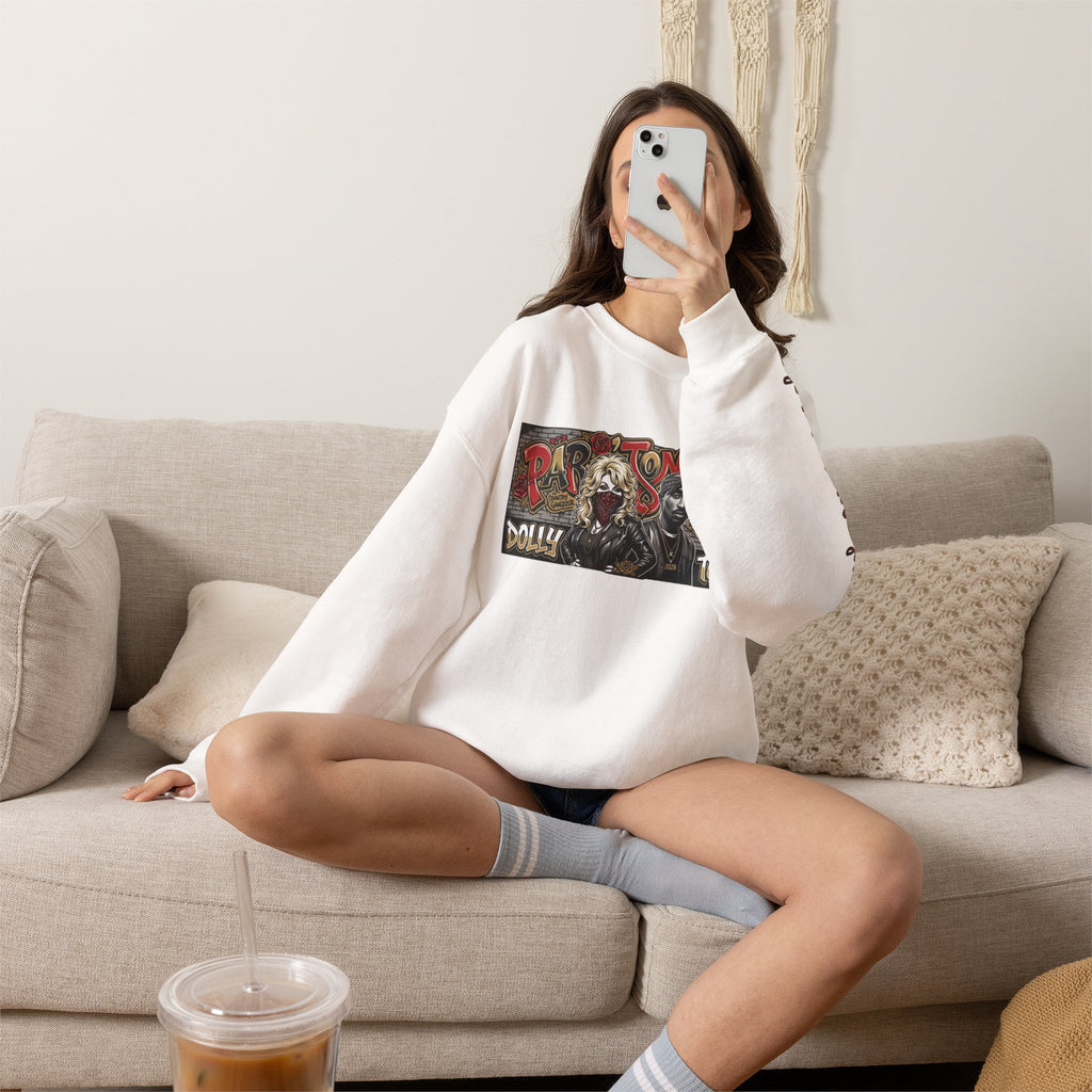 D.P. & T.S. Gangster Graffiti  2026 Tribune Crewneck Sweatshirt