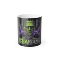 Frankenstein 'Charging' Color-Changing Mug — 11oz Halloween Coffee Cup