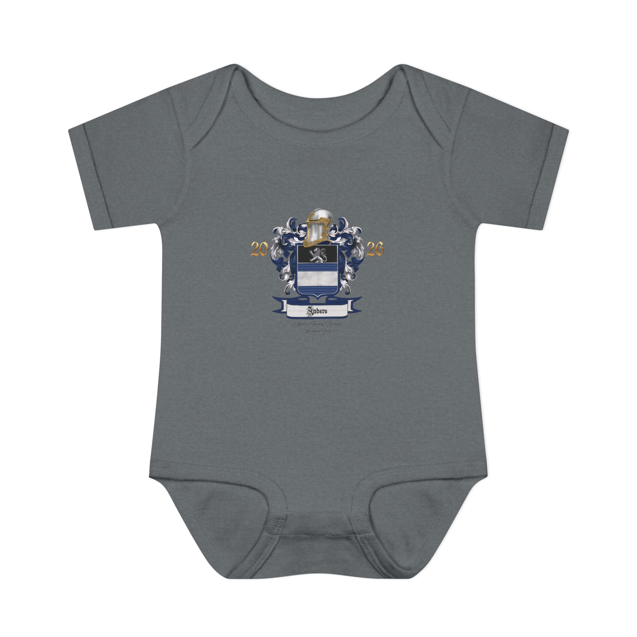 Infant Bodysuit Anders Family Crest - Baby Onesie (2026)